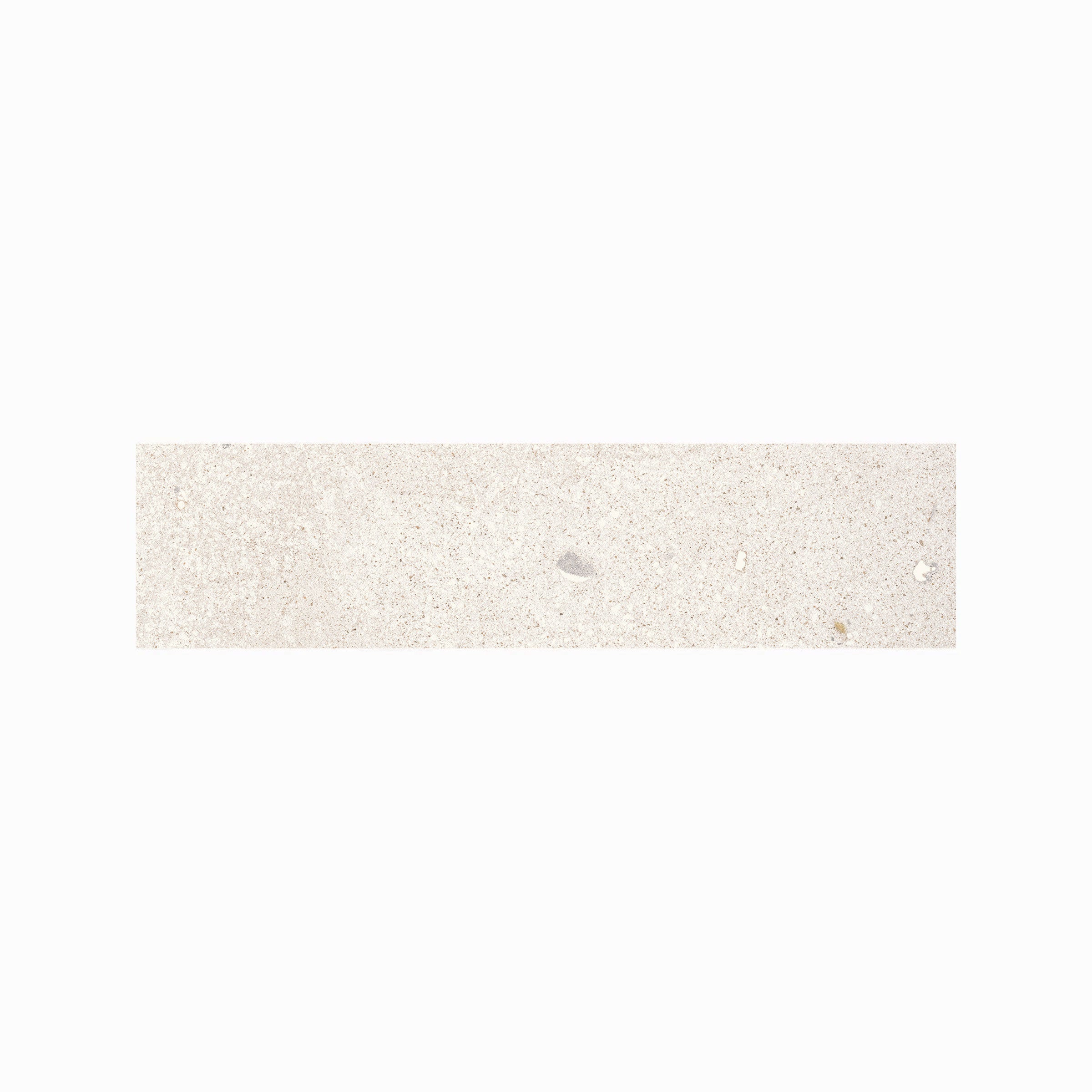 Area 51 3x12 Matte Porcelain Bullnose Tile in White