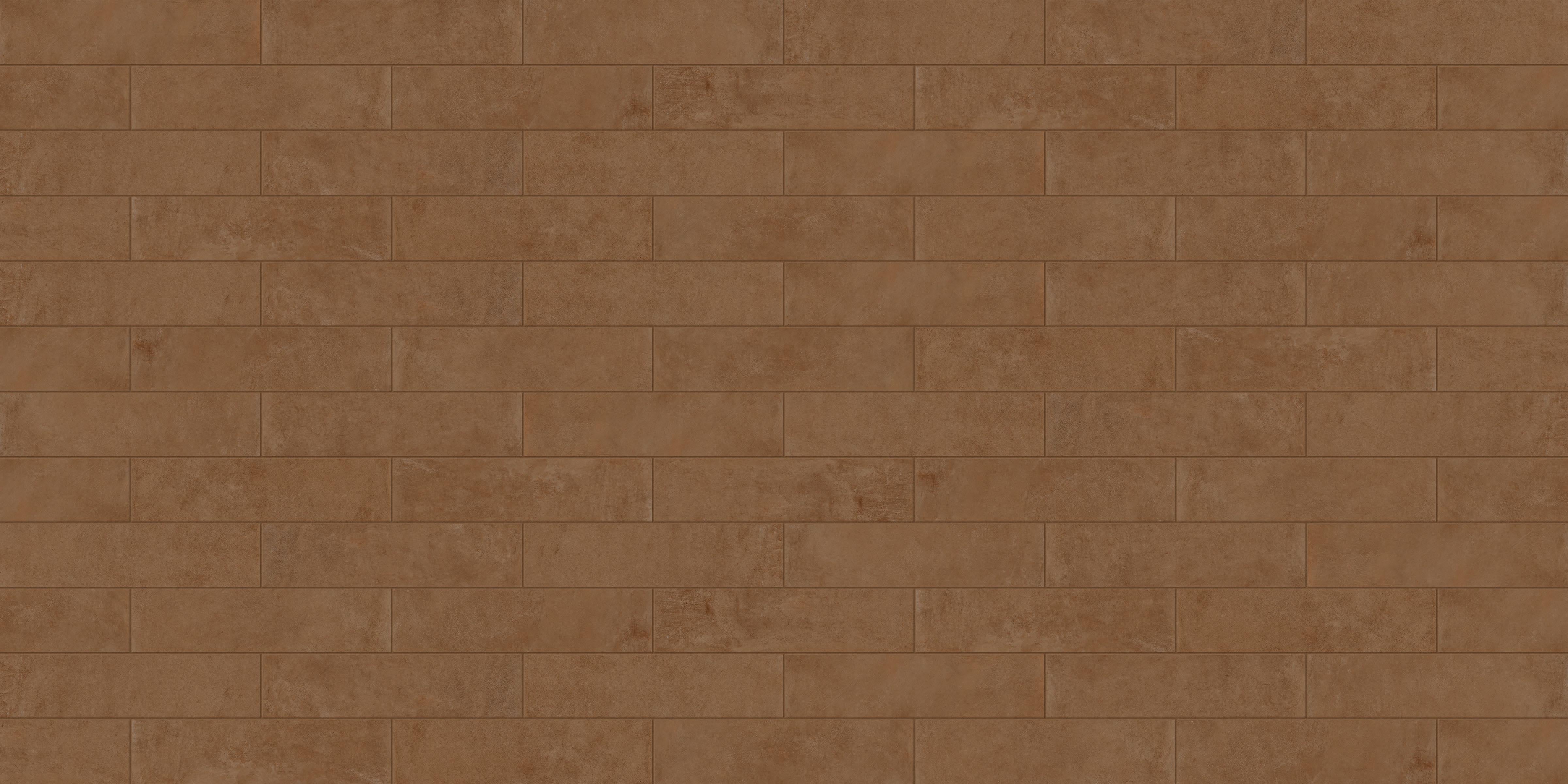 Earthen 3x12 Matte Porcelain Tile in Terracotta