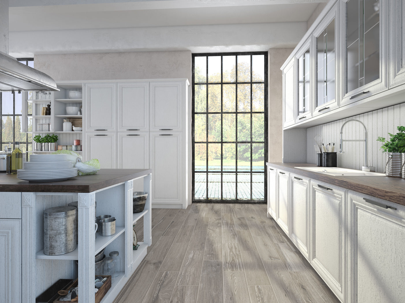 Elegant Wood Grey 6x24 Matte