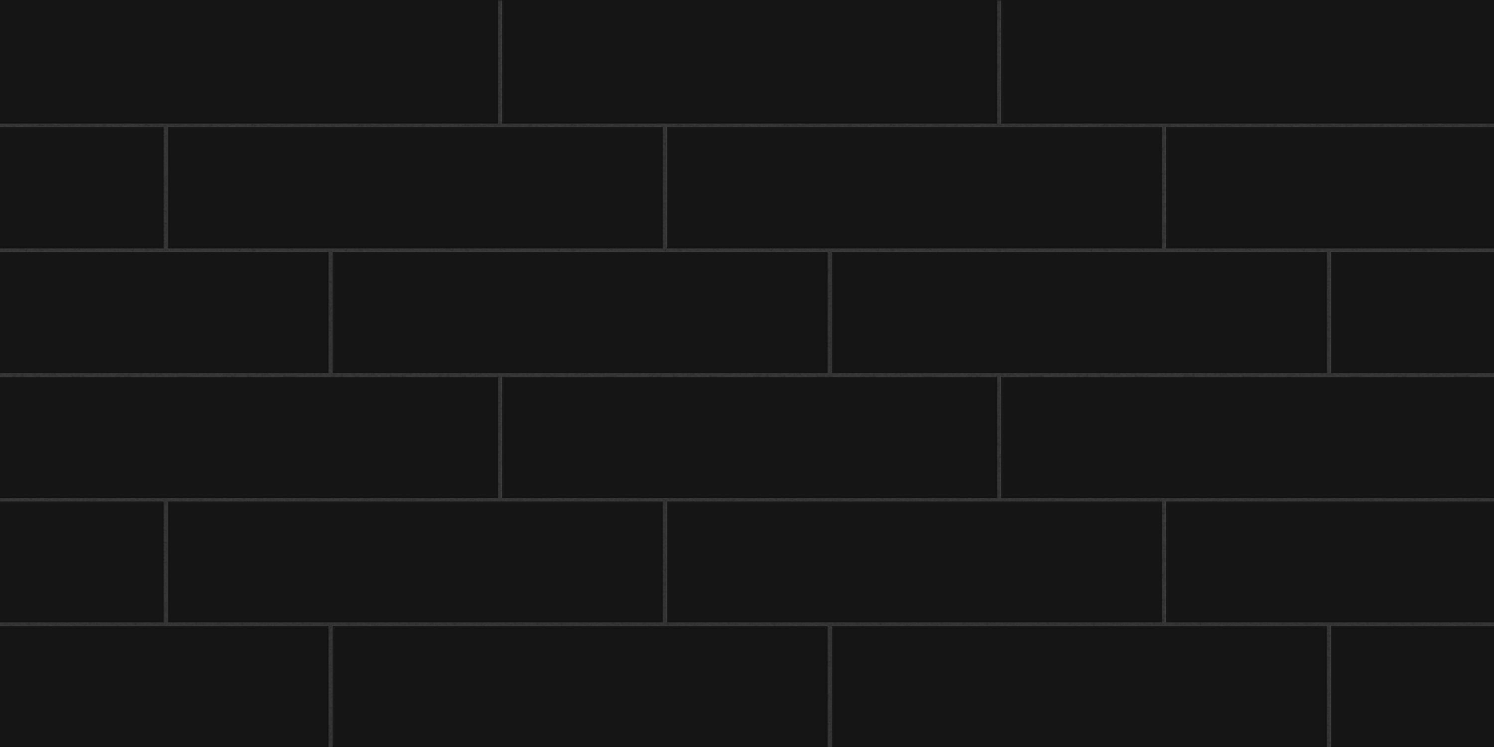 Flat Black 6x24 Matte