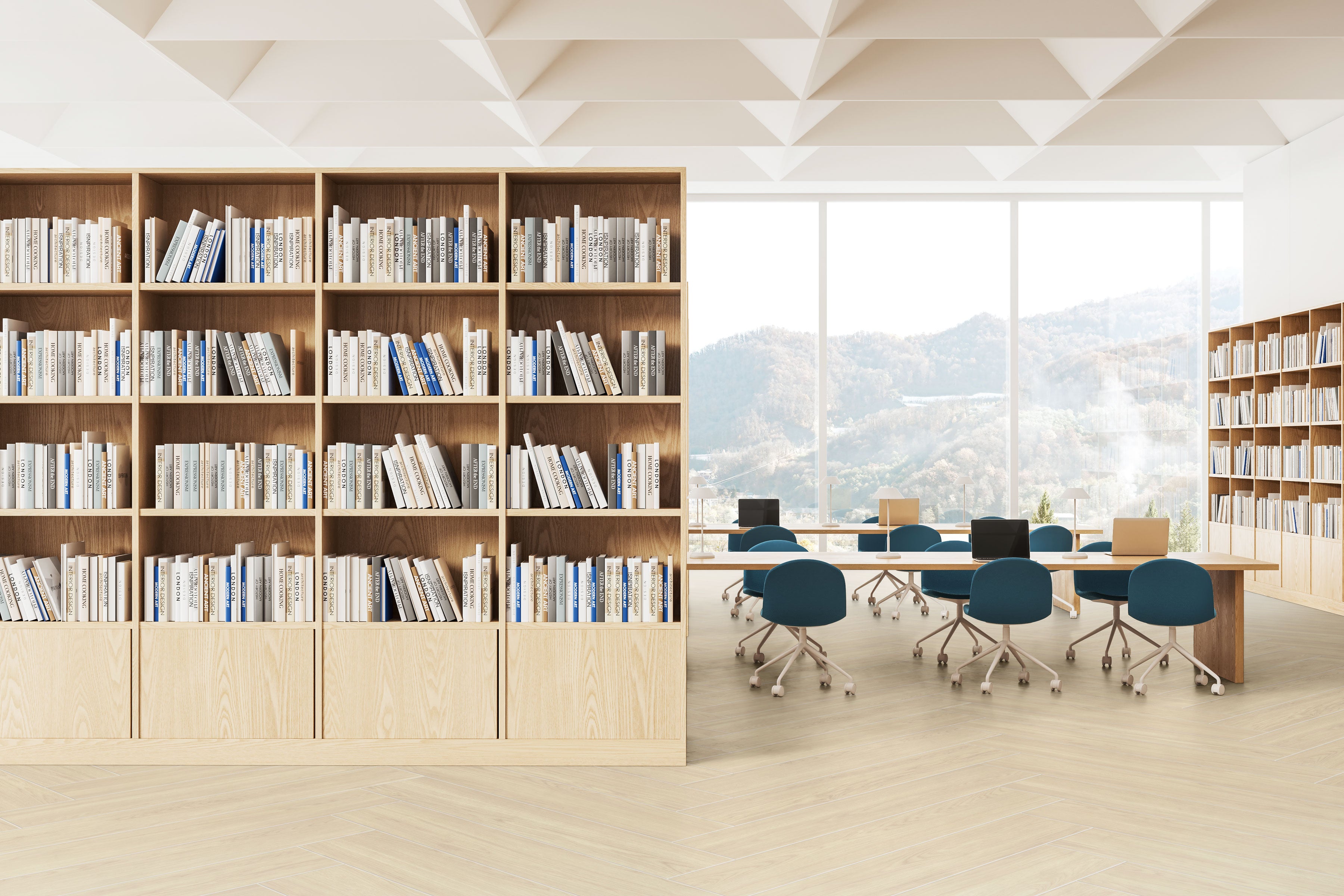 Calissa Plank™ 10x60 Matte Porcelain Tile in Maple