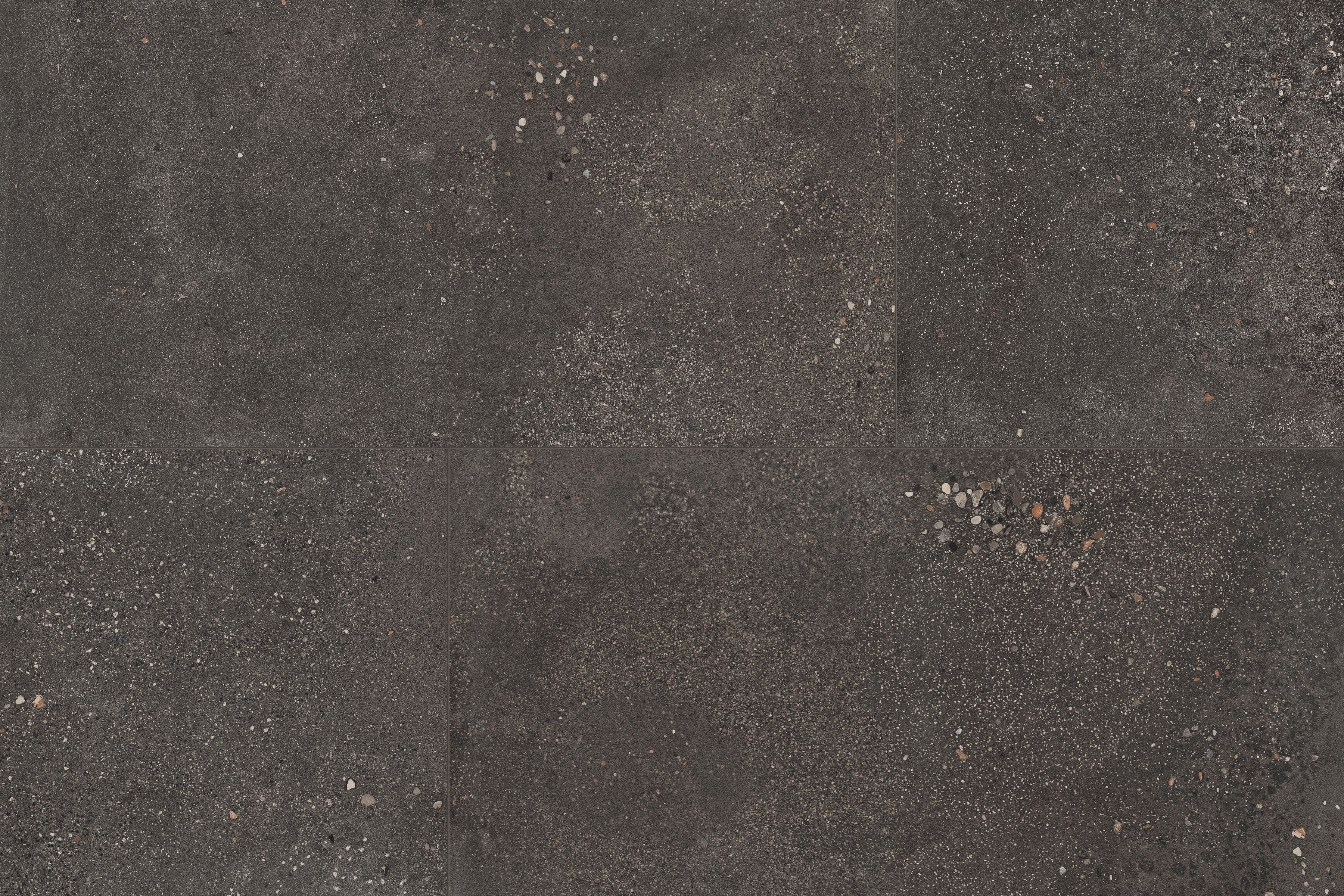 Area 51 24x48 Grip Porcelain 2CM Paver Tile in Black