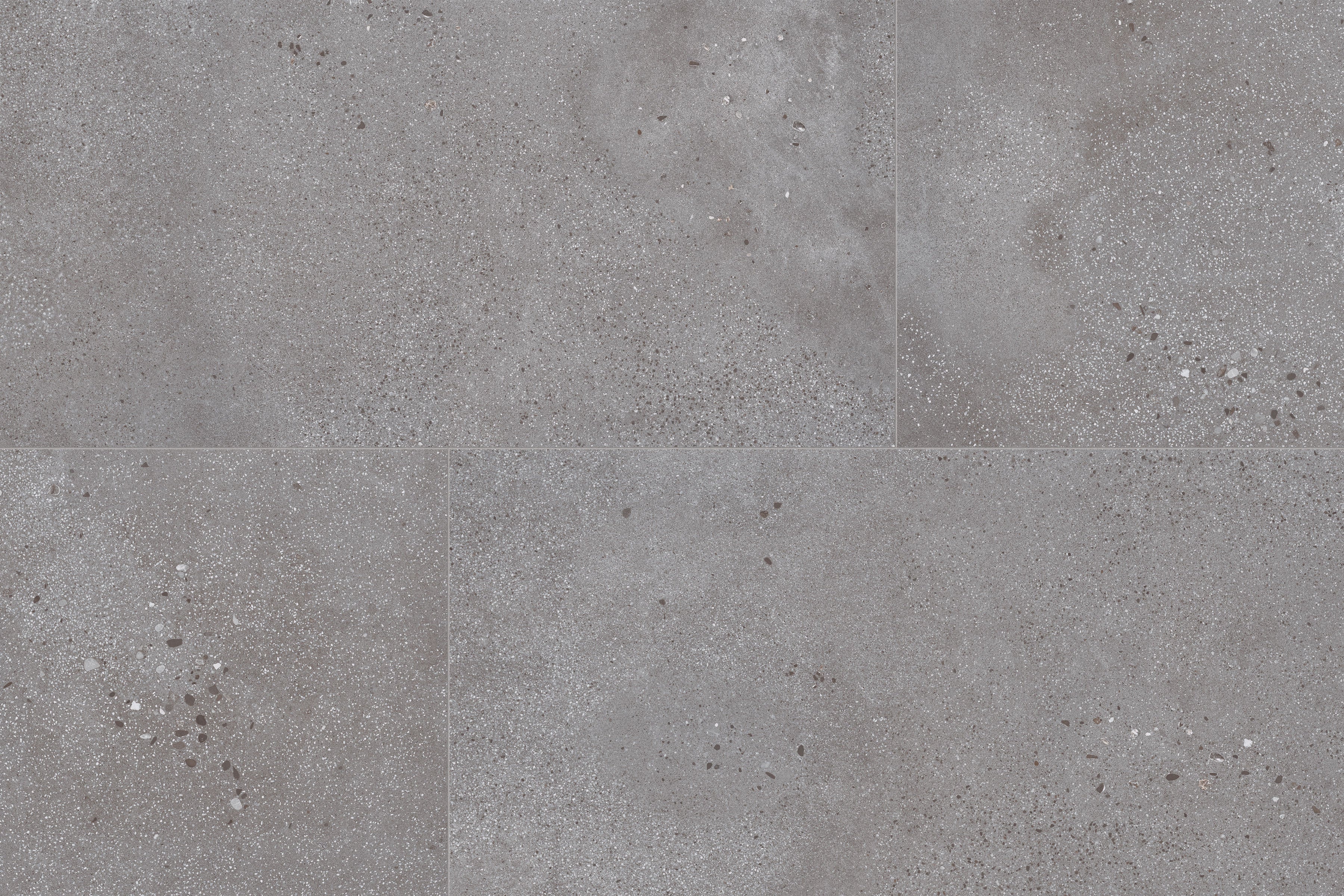 Area 51 24x48 Grip Porcelain 2CM Paver Tile in Steel