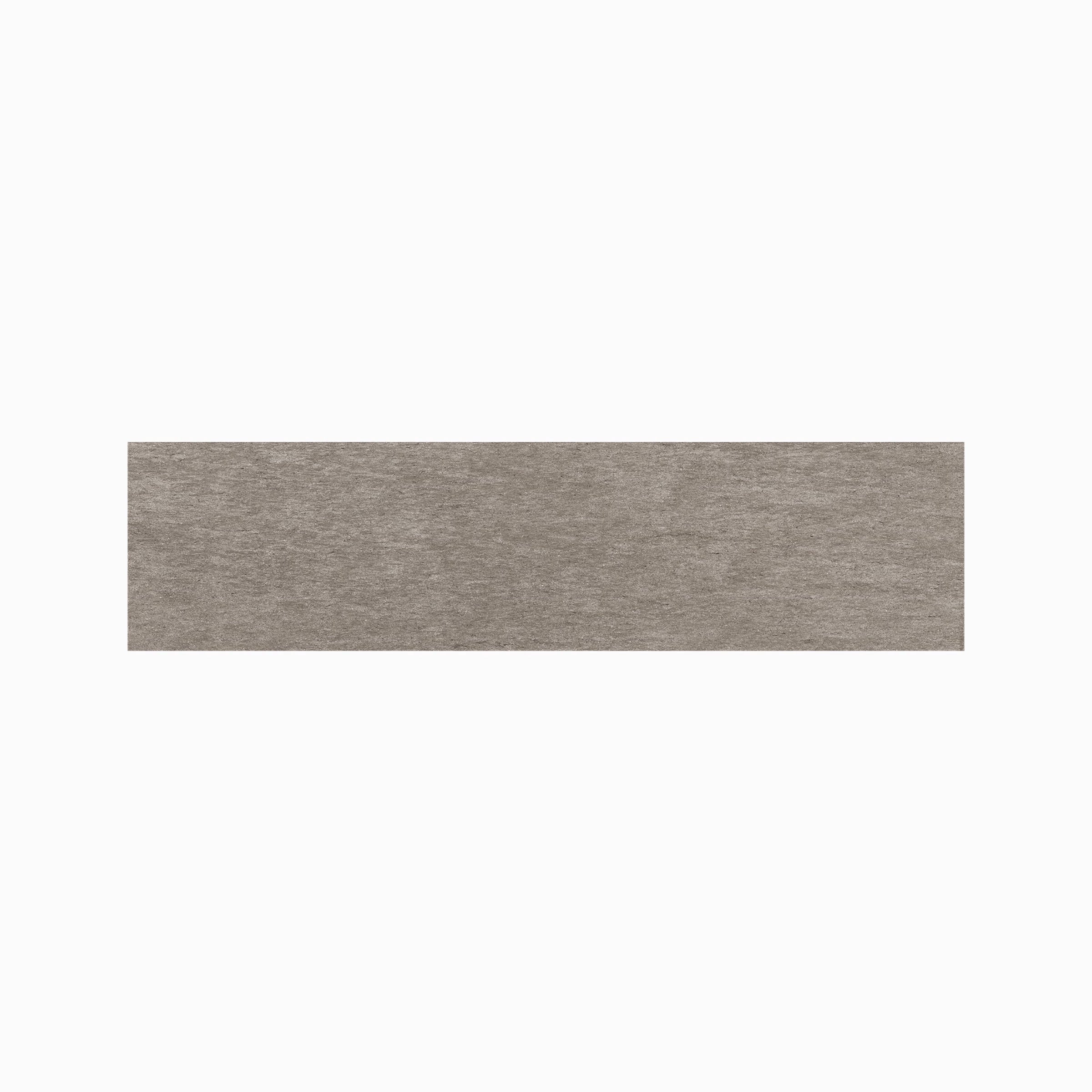 Basaltine 3x12 Matte Porcelain Bullnose Tile in Nut