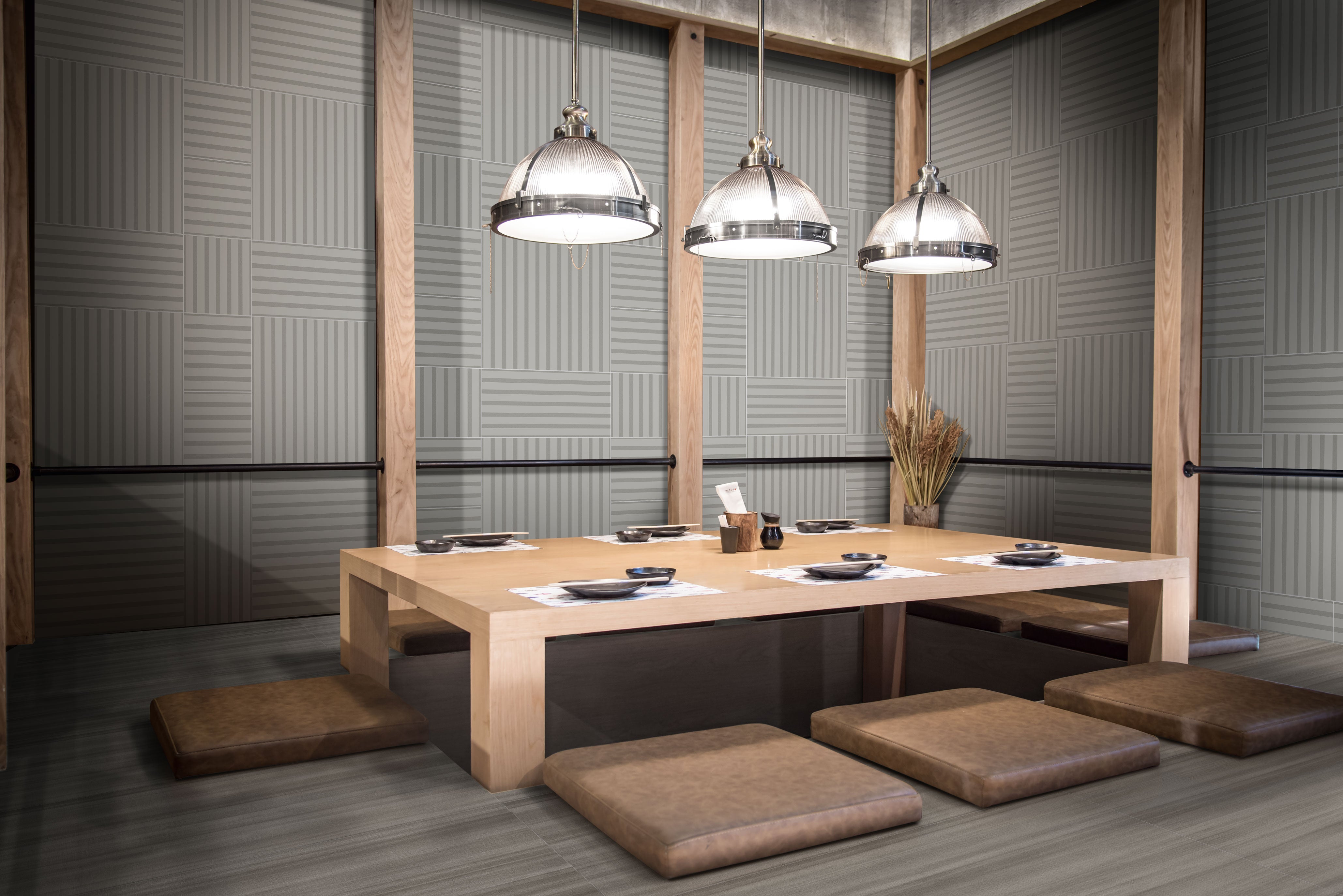 Bestow 24x48 Matte Porcelain Tile in Arku Charcoal