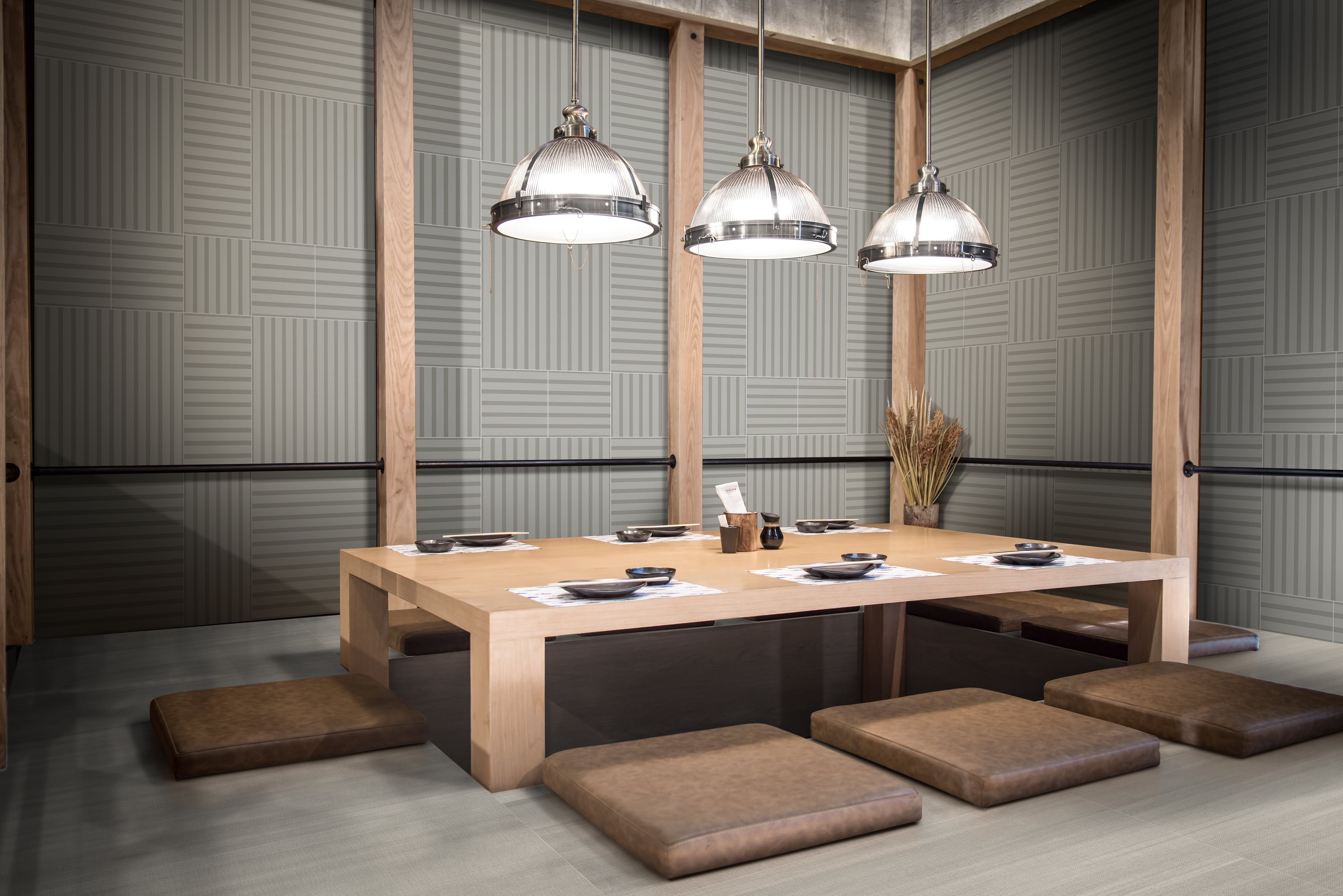 Bestow 24x48 Matte Porcelain Tile in Arku Cool Grey