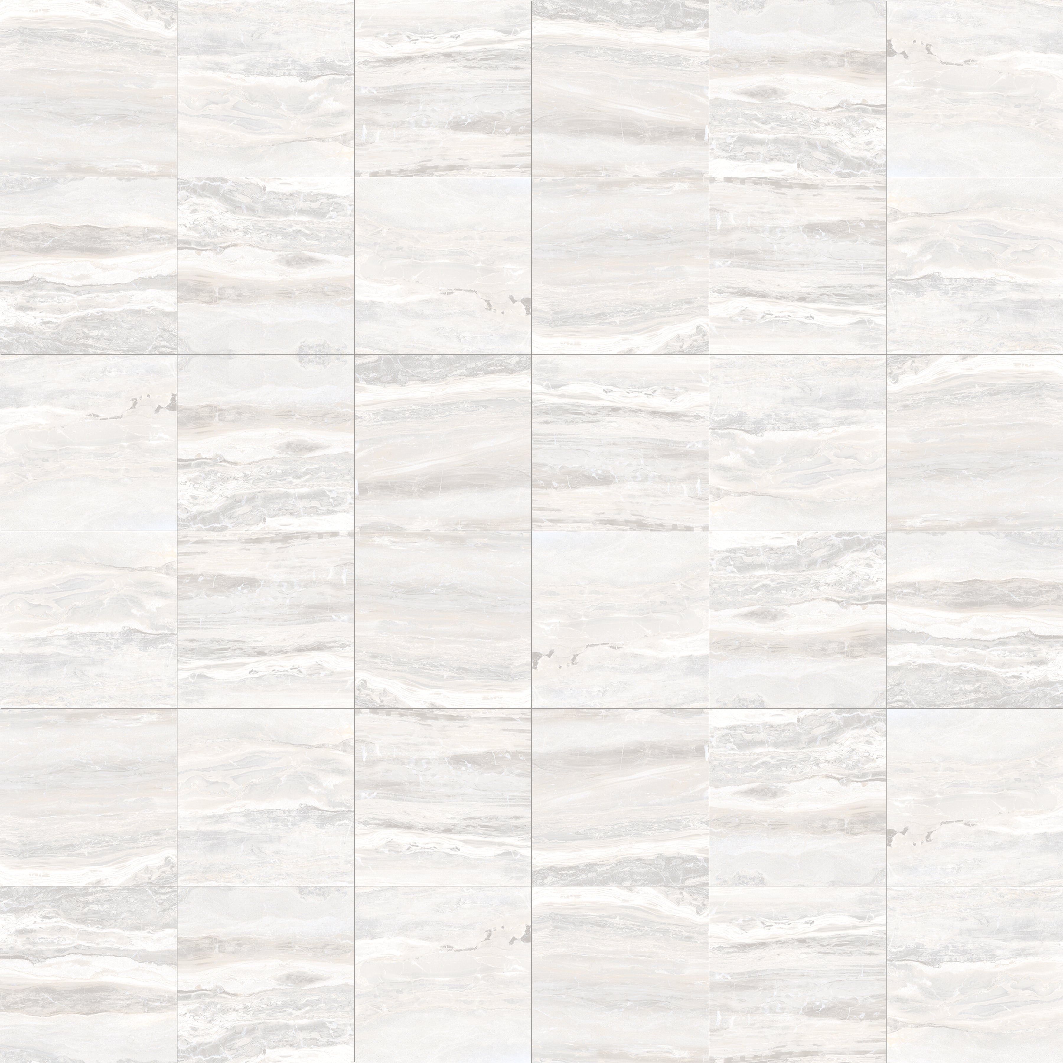 Breccia 2x2 Matte Porcelain Mesh Mosaic Tile in White