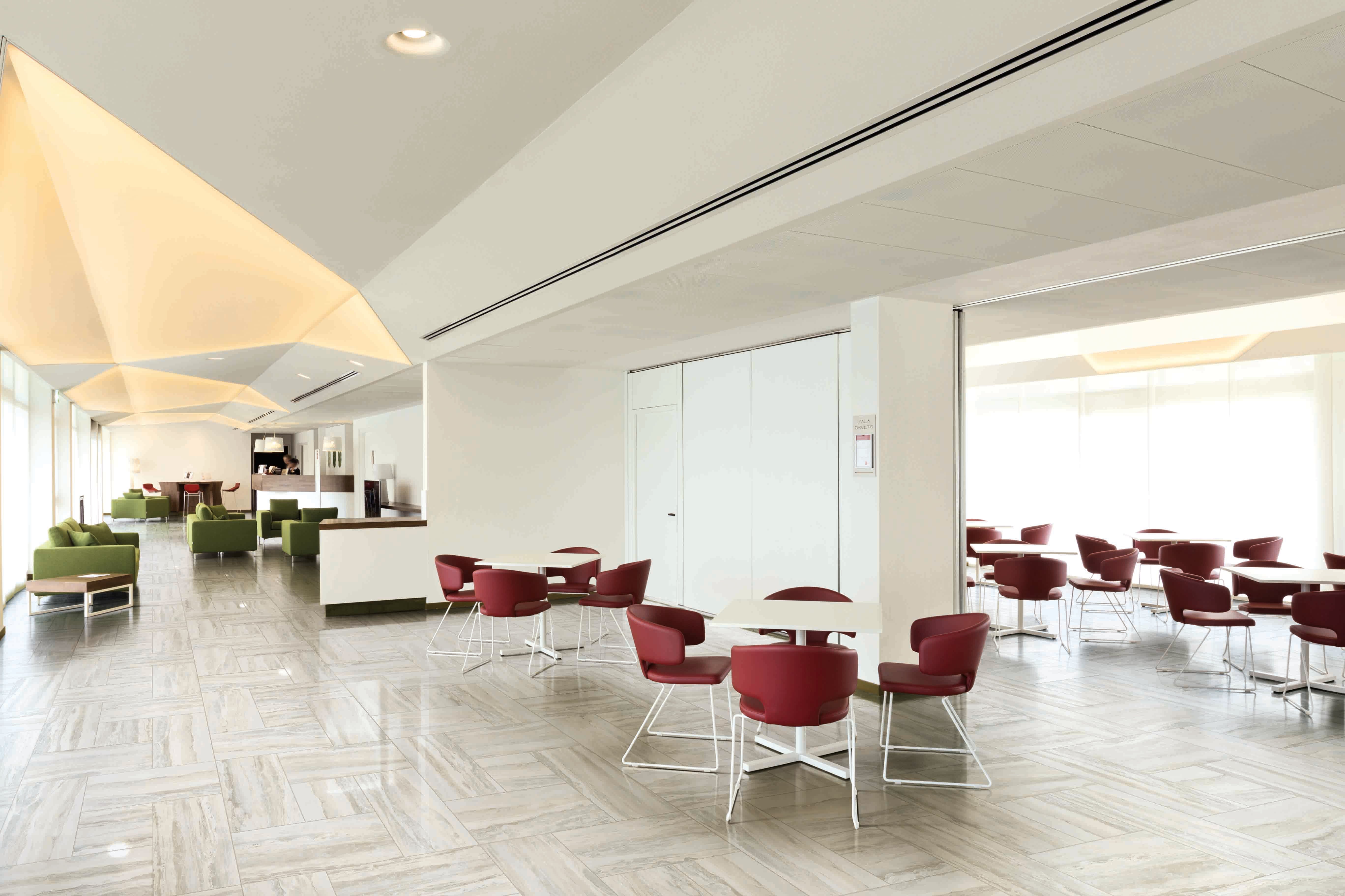 Breccia 12x24 Polished Porcelain Tile in White