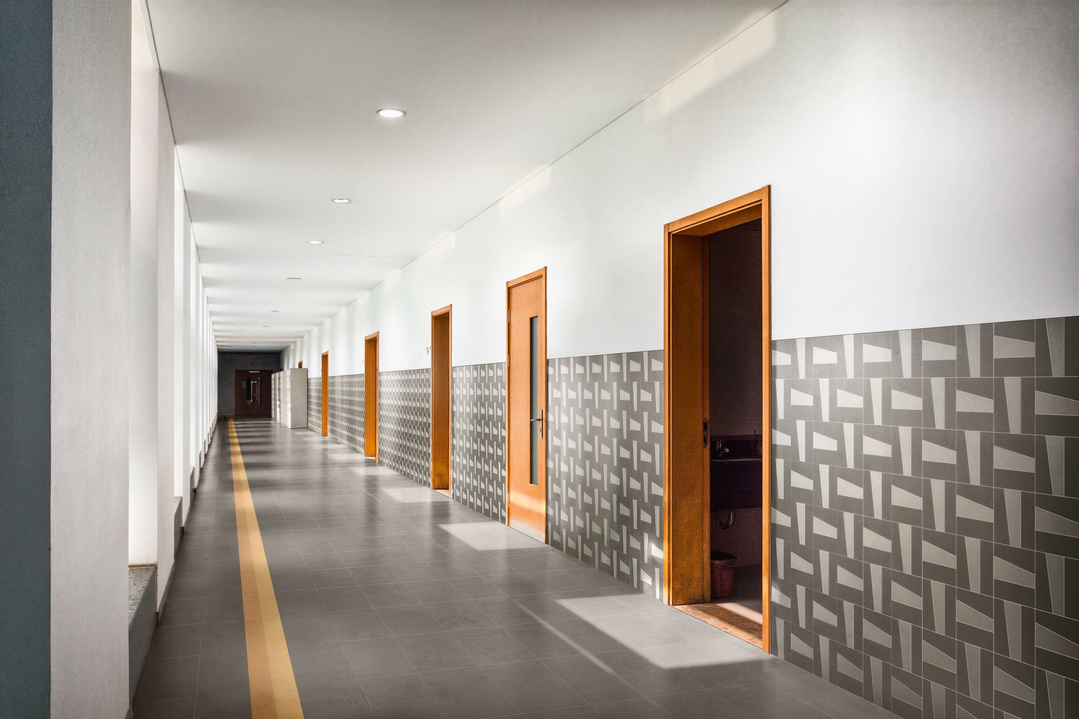 Daydream™ 12x24 Matte Porcelain Tile in Fog