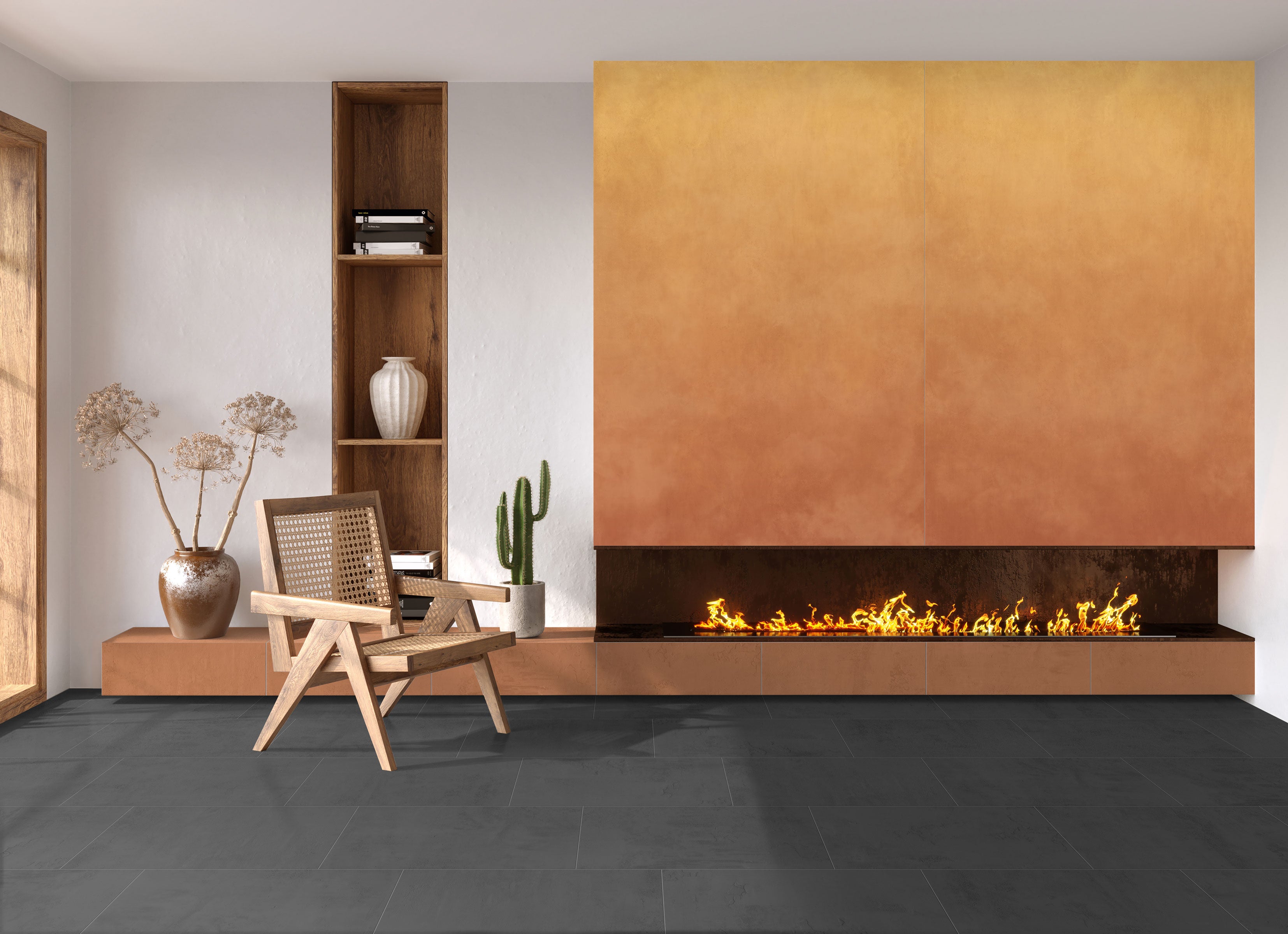Daydream™ 12x24 Matte Porcelain Tile in Storm
