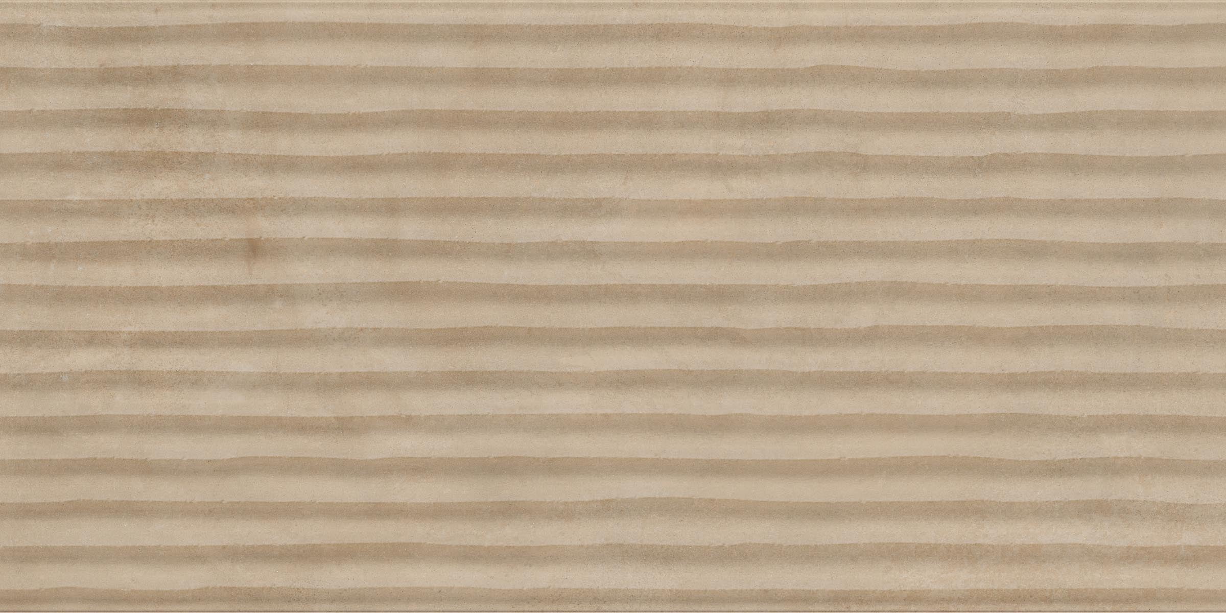 Earthen 12x24 Flute Porcelain Tile in Almond