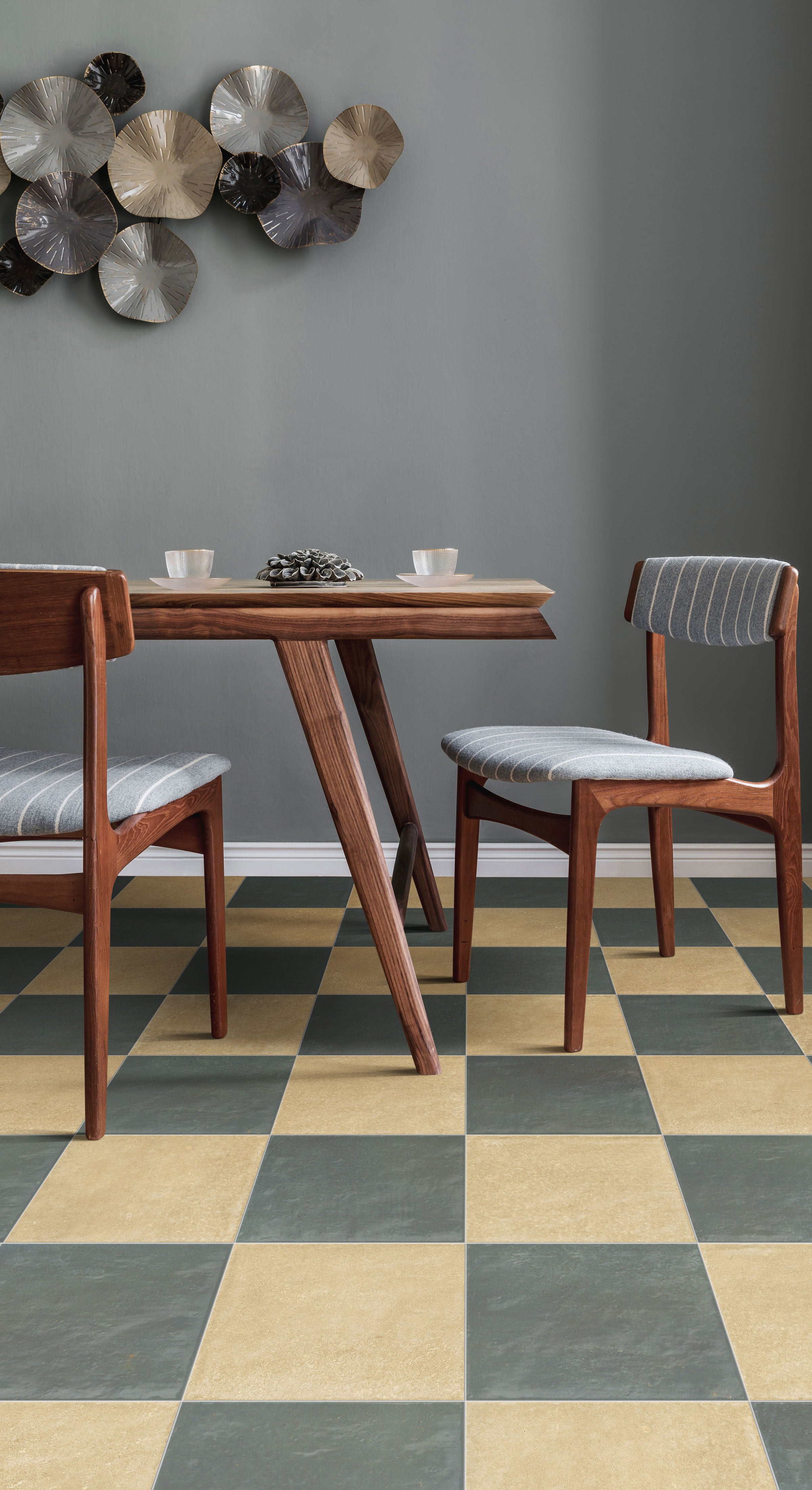 Earthen 12x12 Matte Porcelain Tile in Buttercup