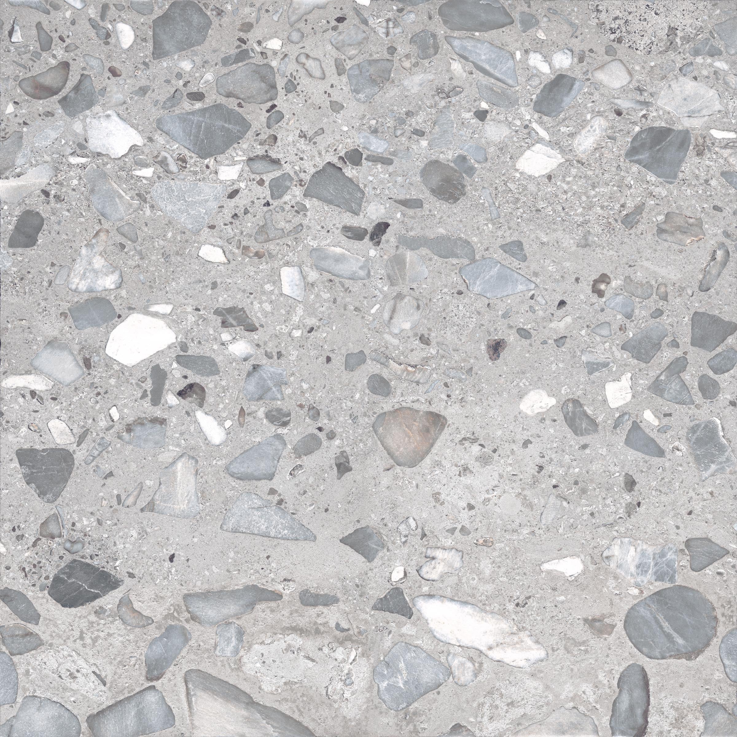 Earthen 24x24 Grip Porcelain 2CM Paver in Cobblestone