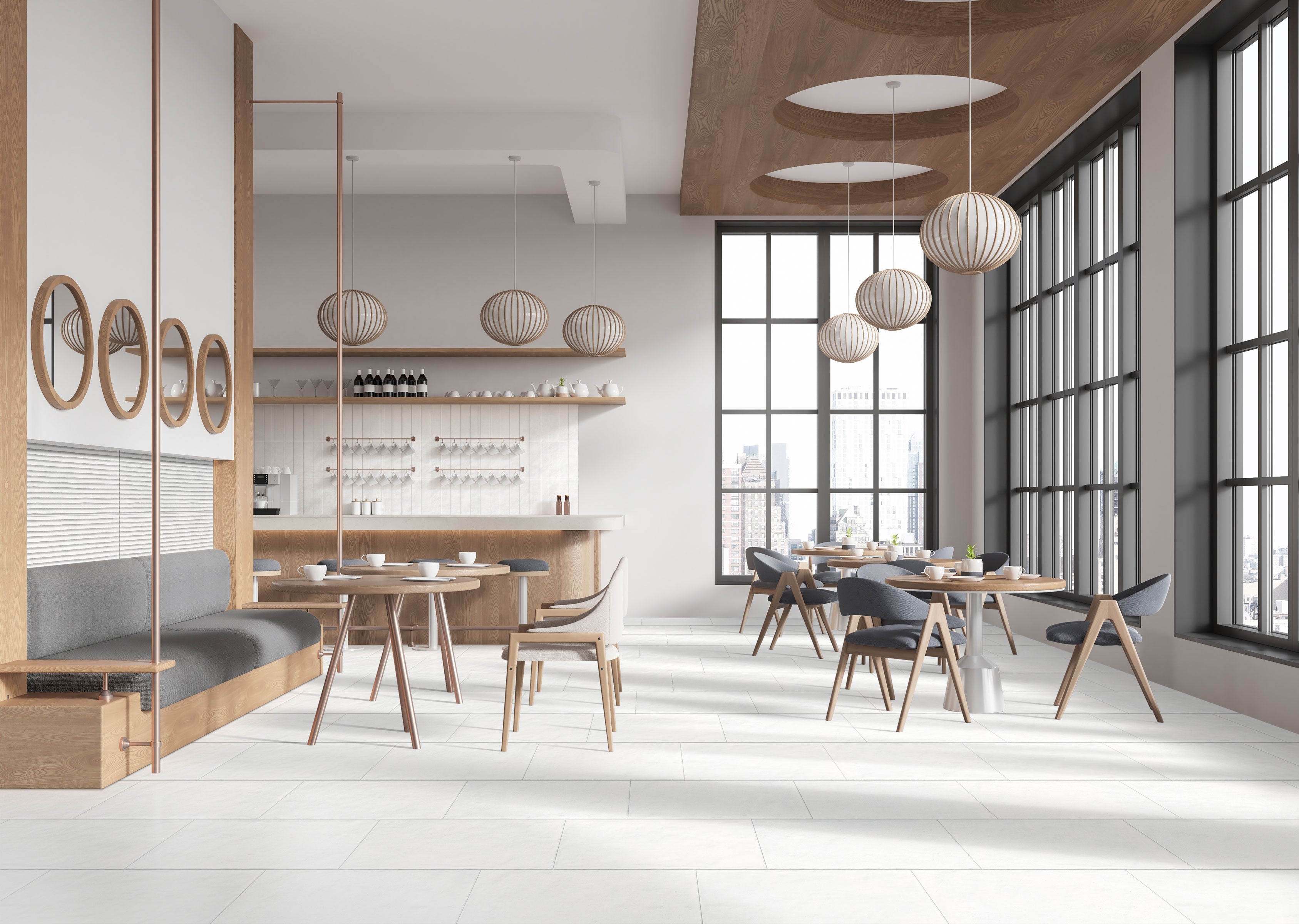 Earthen 12x24 Matte Porcelain Tile in Whisper