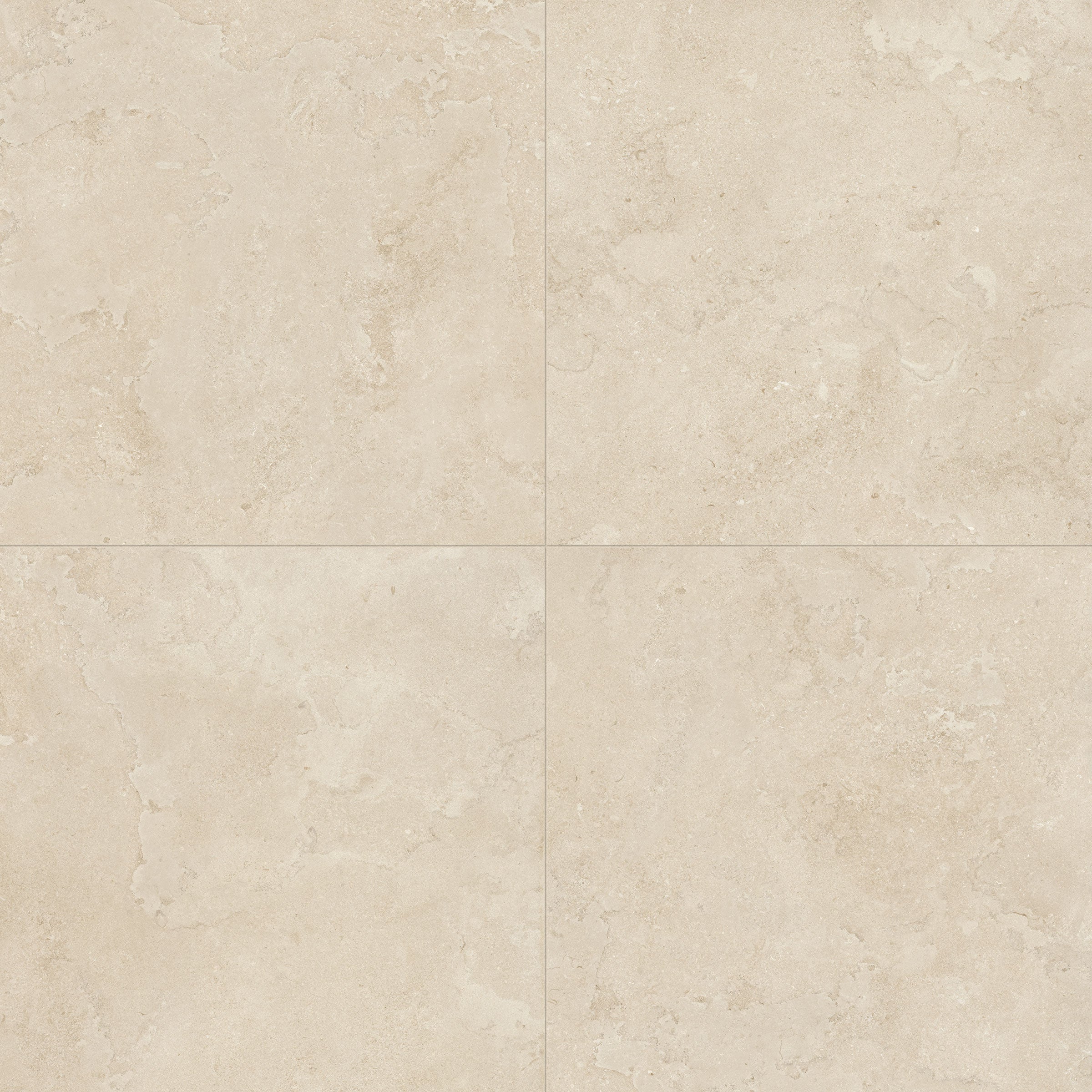 EcoStone 48x48 Matte Porcelain Tile in Cross-Cut Jute
