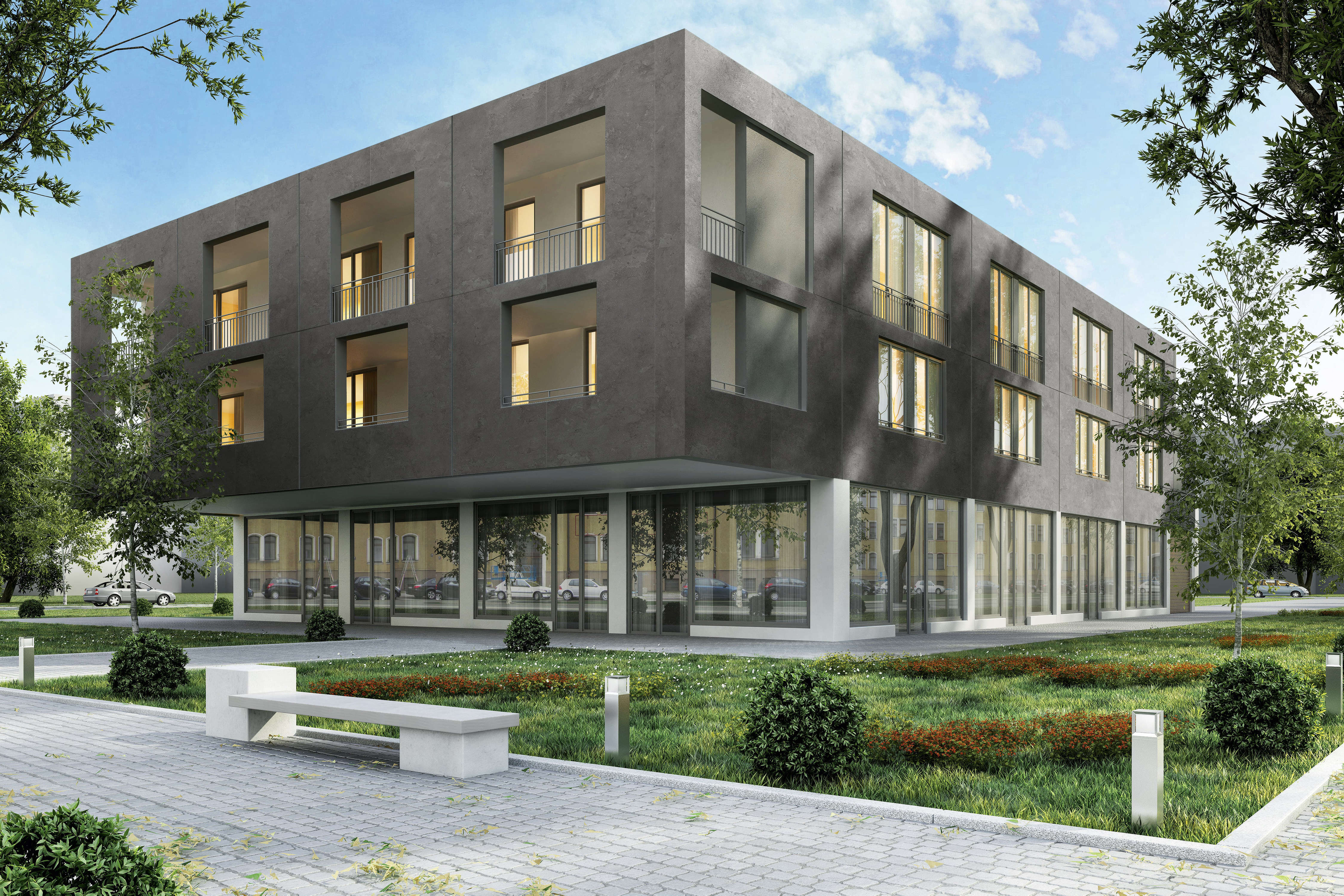 EcoStone 48x110 Matte Porcelain Tile in Cross-Cut Pumice