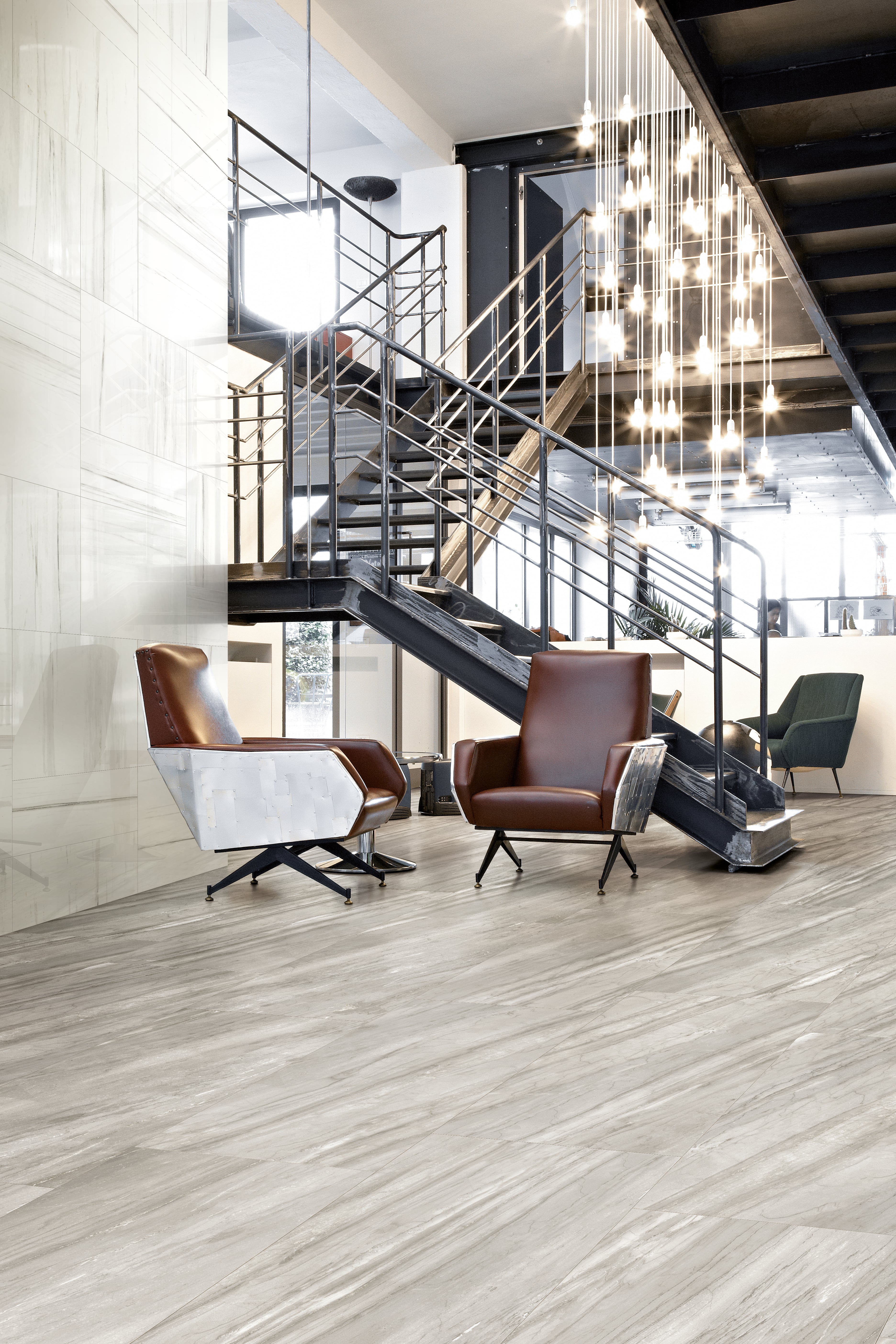 Epic 24x24 Polished Porcelain Tile in Dolomite