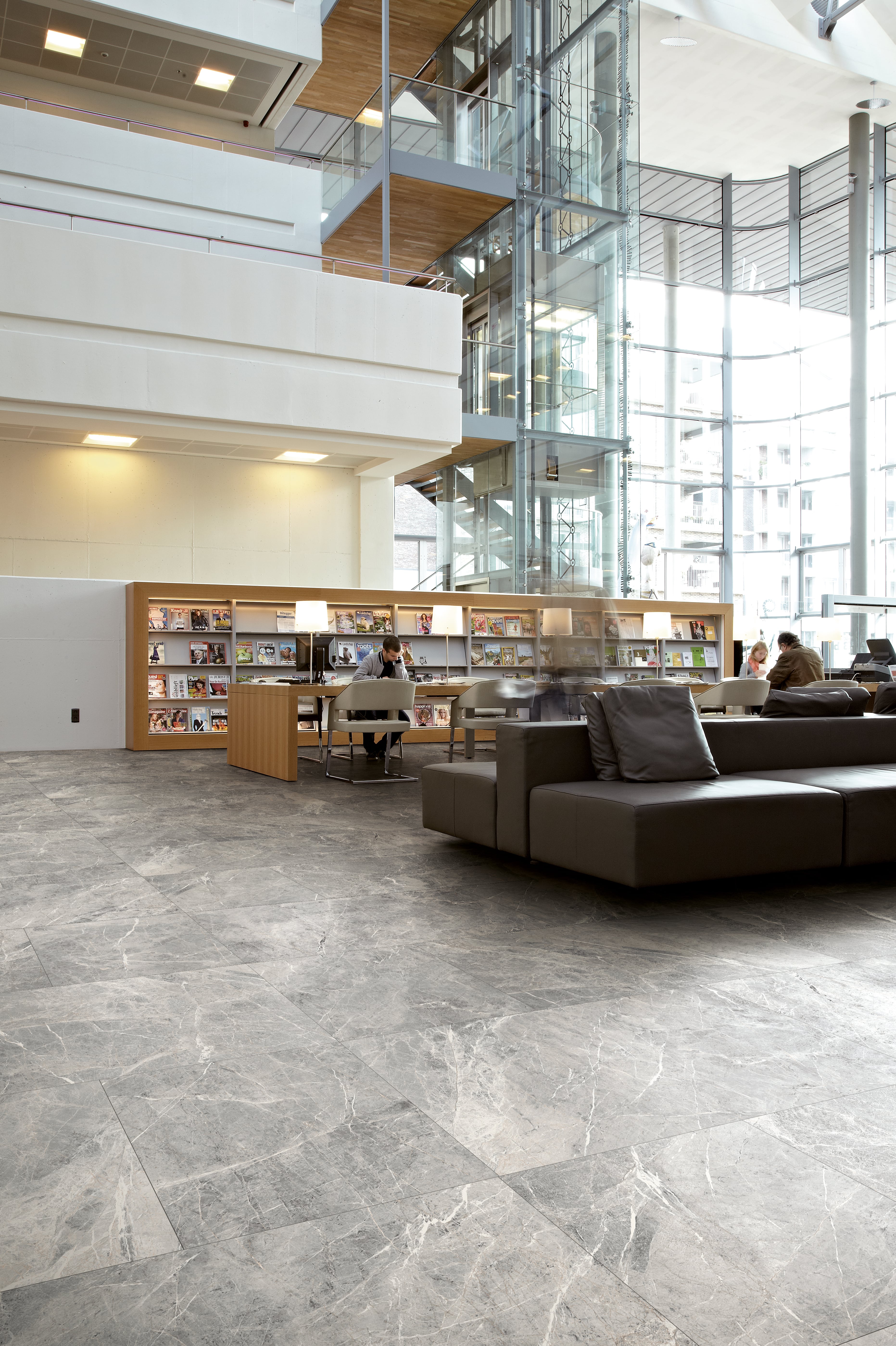 Epic 24x24 Matte Porcelain Tile in Imperial