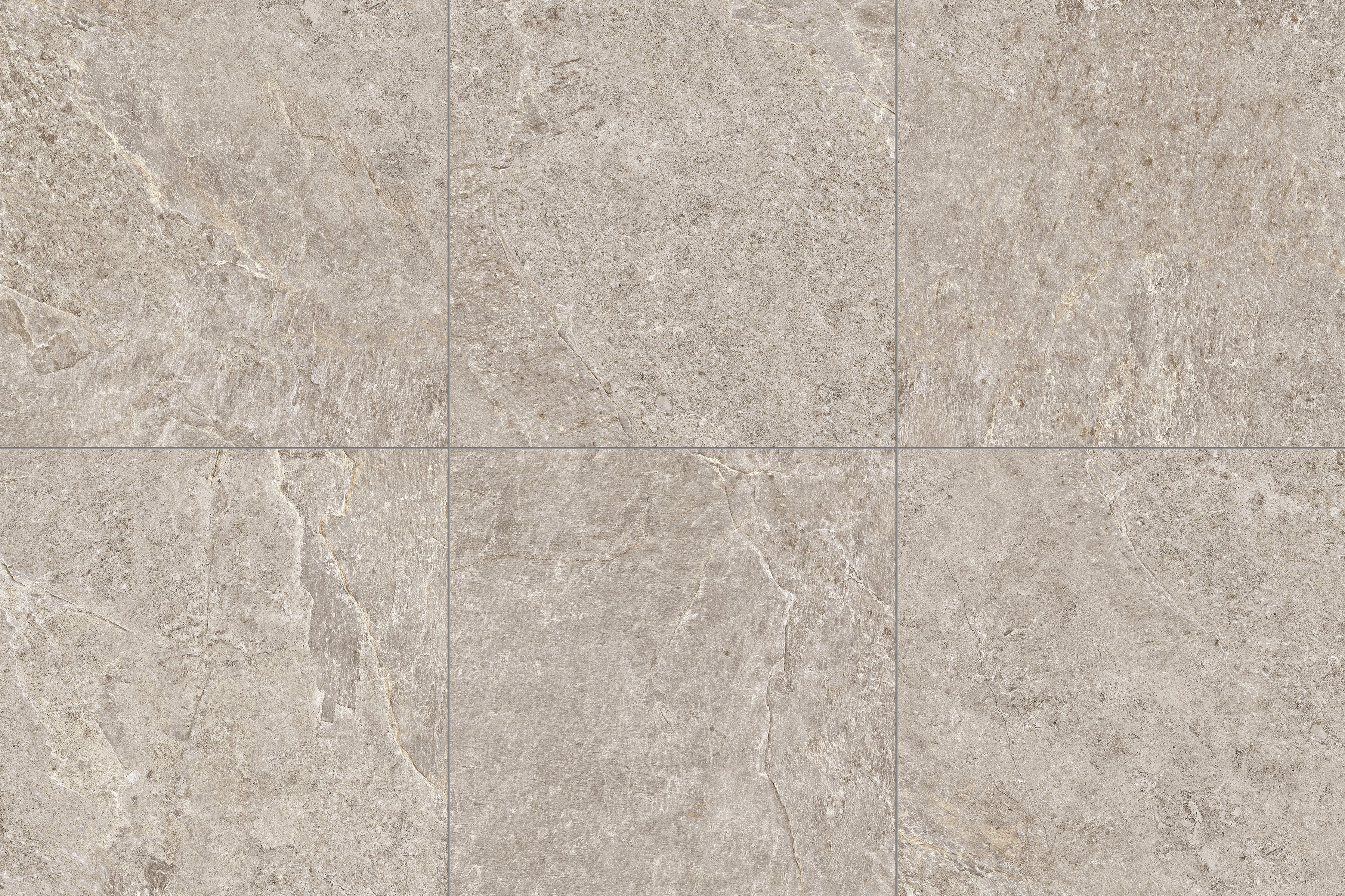 Farmhouse Living 24x24 Grip Porcelain 2CM Paver Tile in Pewter