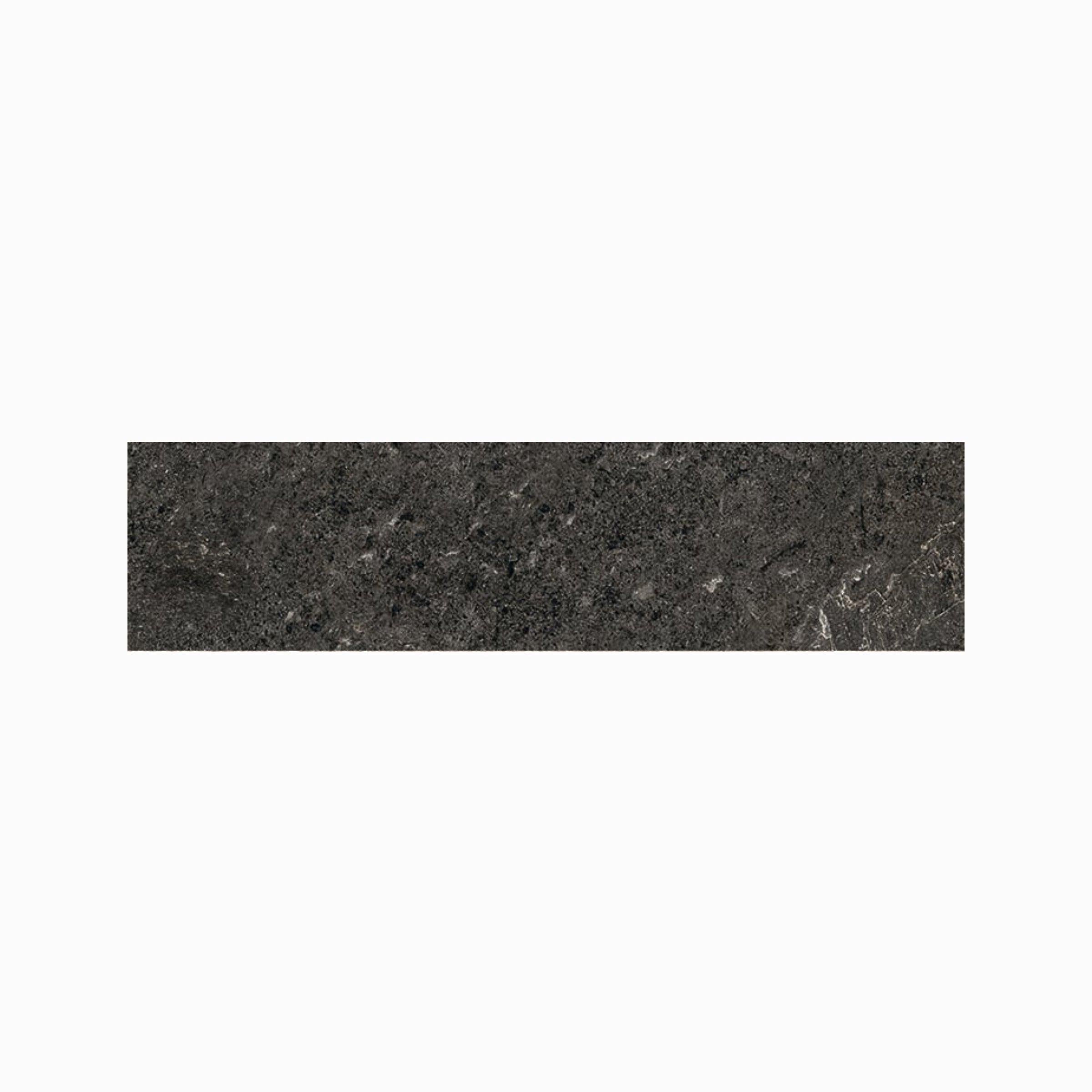 Farmhouse Living 3x12 Matte Porcelain Bullnose Tile in Slate