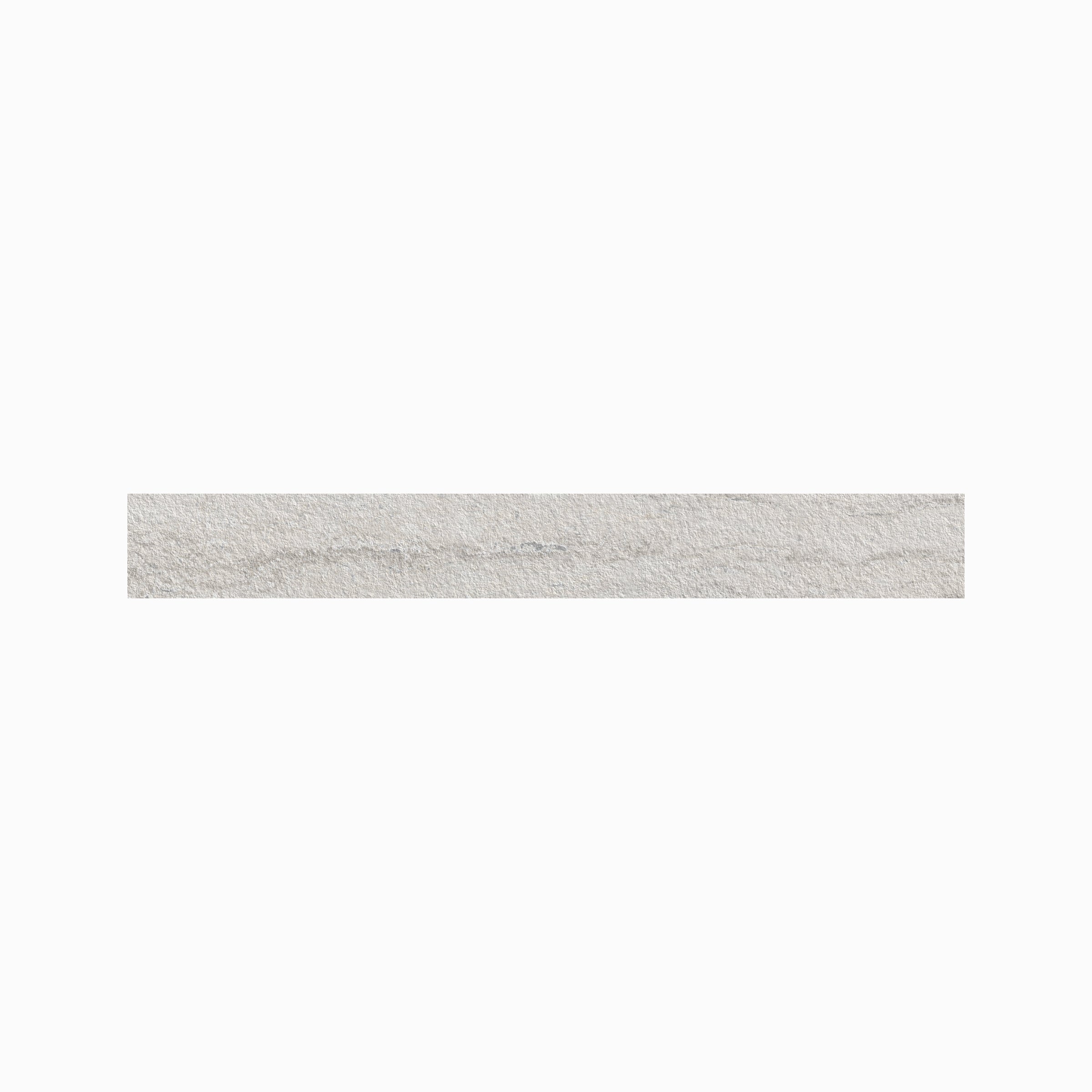 Imprint 3x24 Matte Porcelain Bullnose Tile in Strata Cool