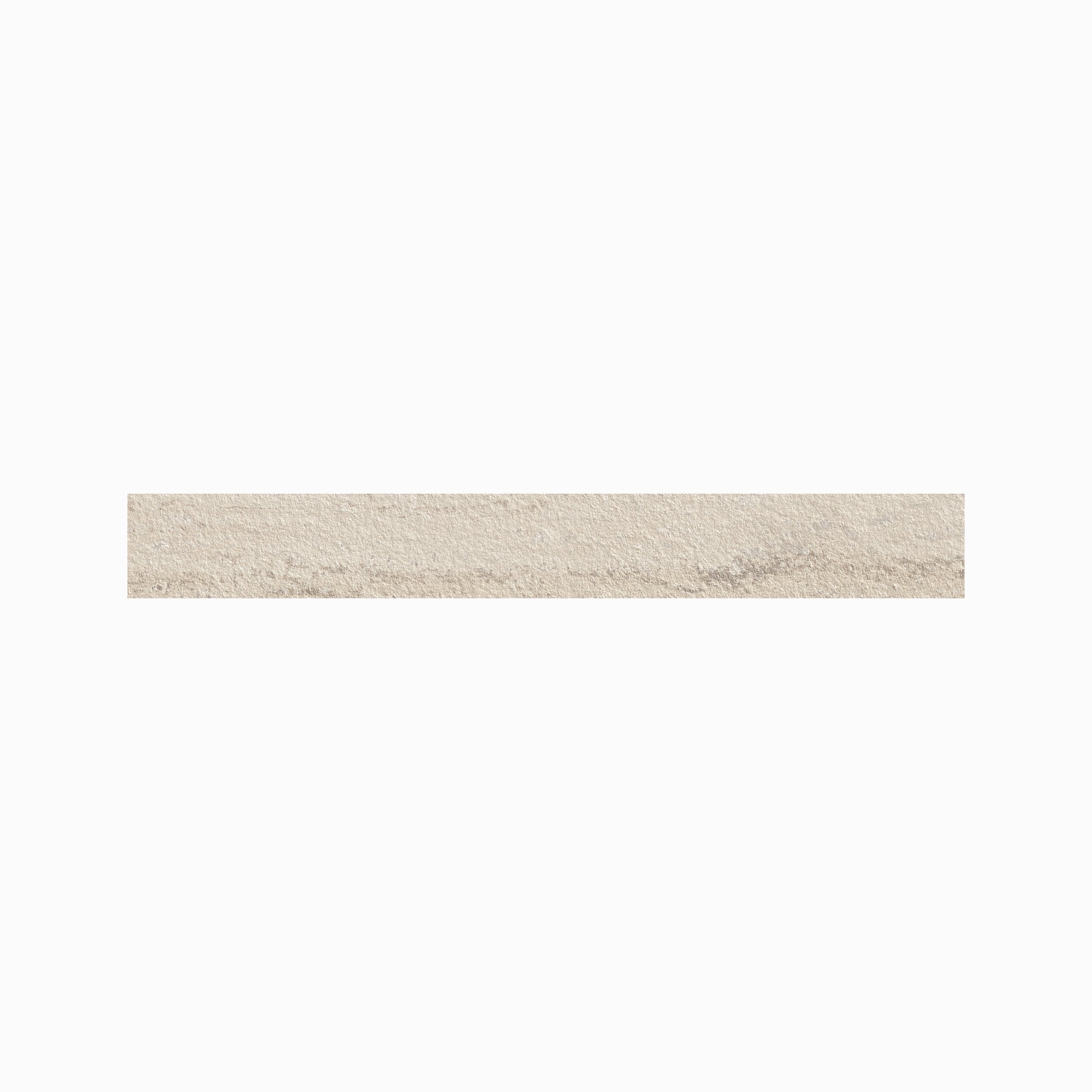 Imprint 3x24 Matte Porcelain Bullnose Tile in Strata Warm