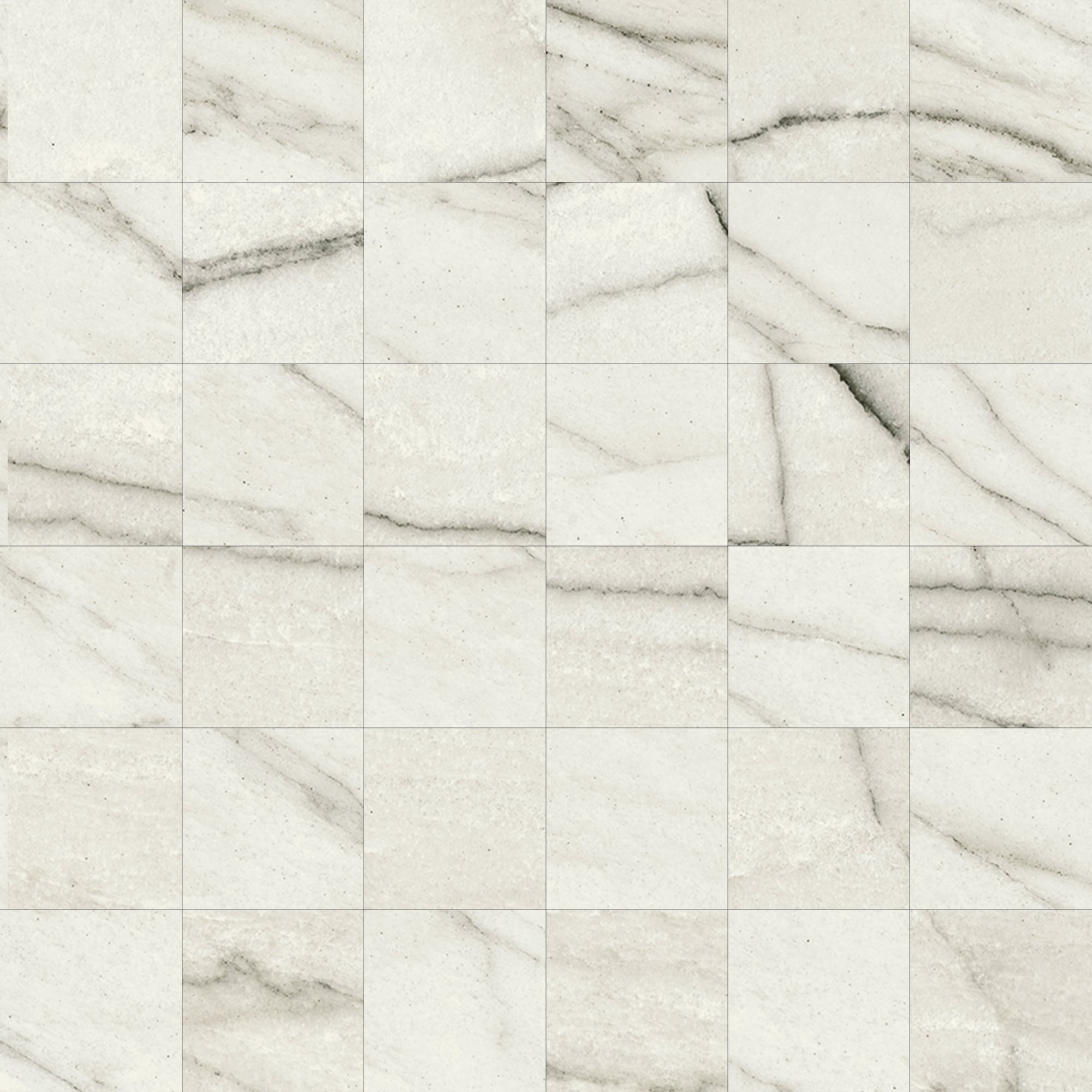 JEM 2x2 Polished Porcelain Mesh Mosaic Tile in Forte White