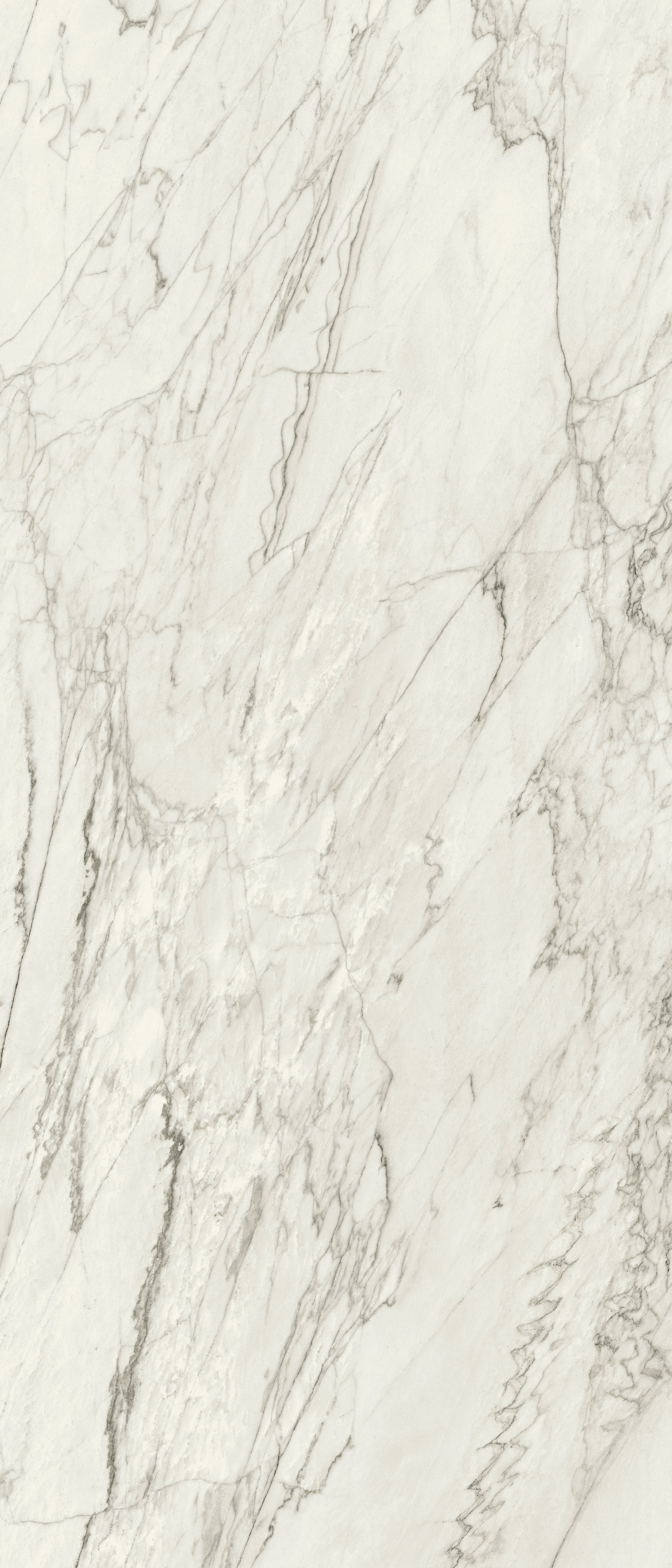 JEM 48x110 Polished Porcelain Tile in Forte White