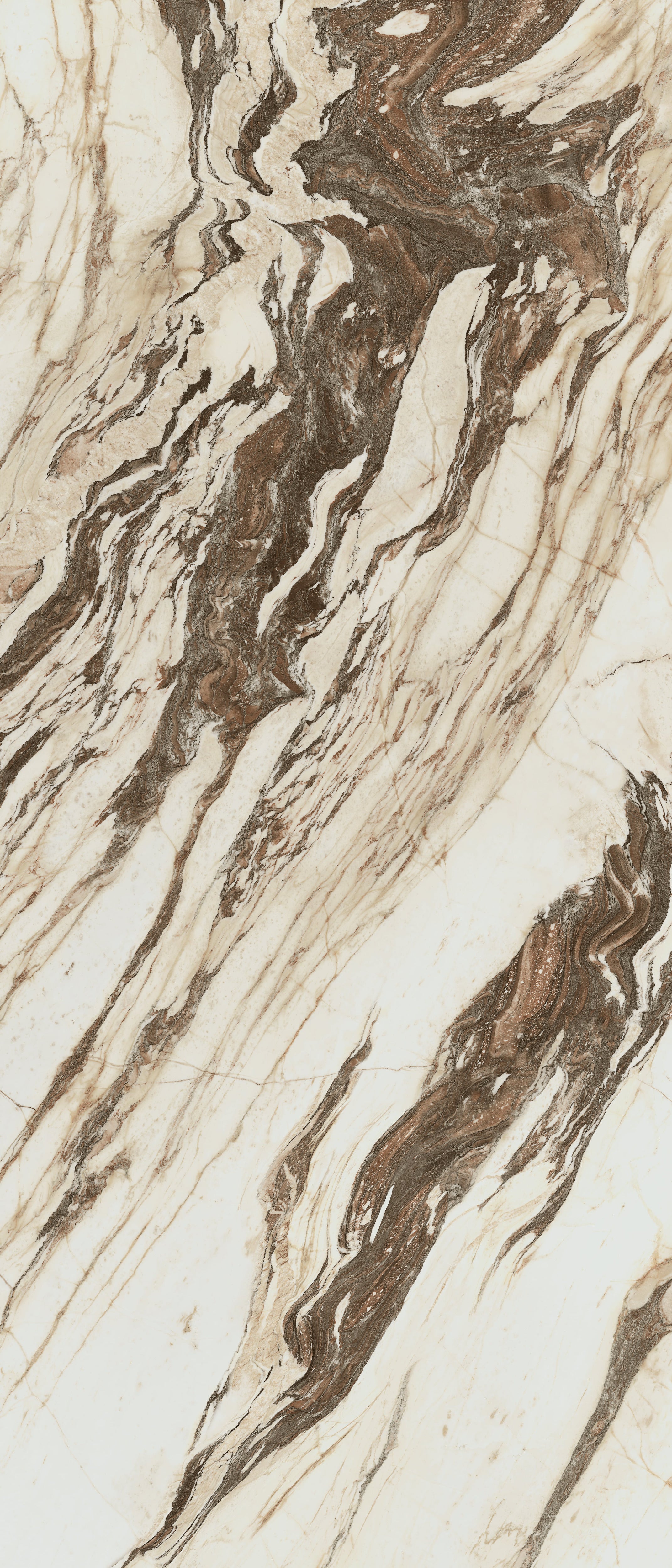 JEM 48x110 Polished Porcelain Tile in Symphony Red