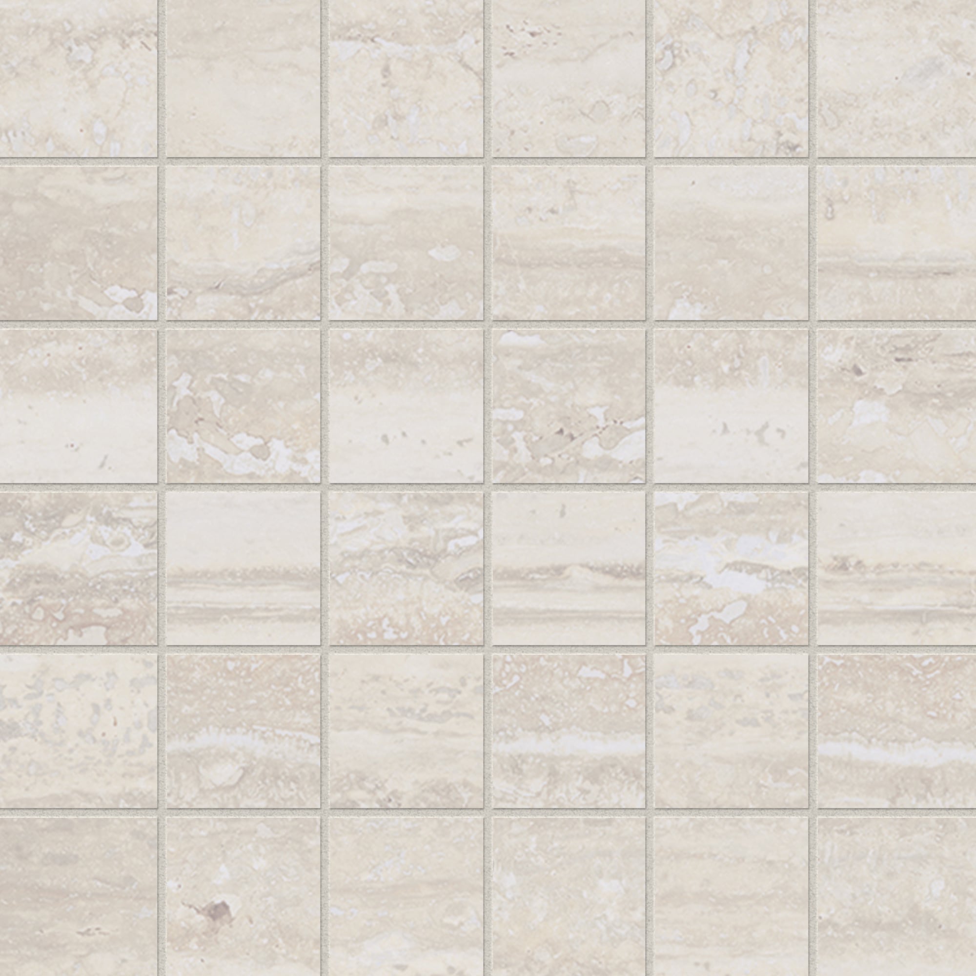 Lith 2x2 Matte Porcelain Mesh Mosaic Tile in Legacy White