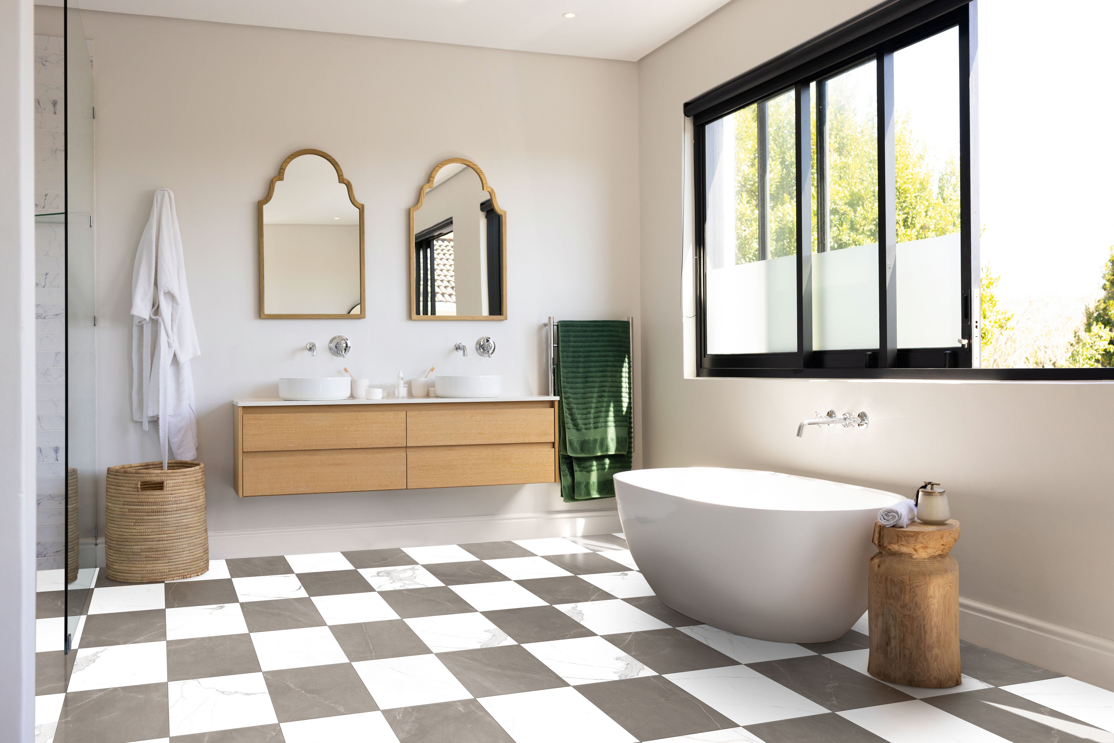 Luxury 12x12 Matte Porcelain Tile in Amani Grey