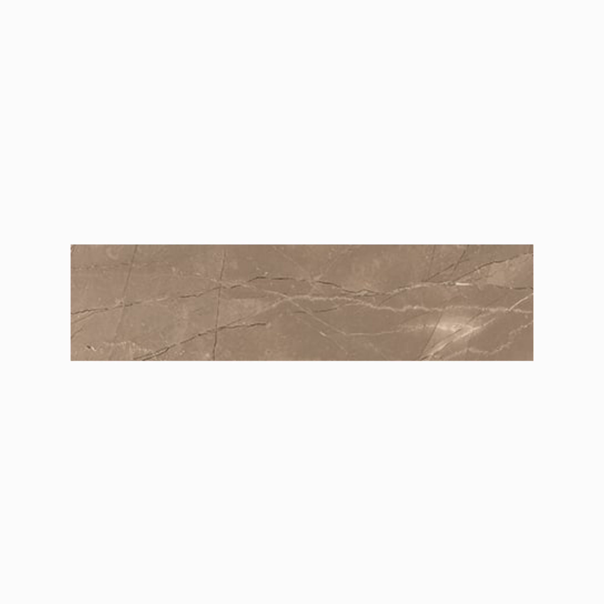 Luxury 3x12 Polished Porcelain Tile in Amani Bronze