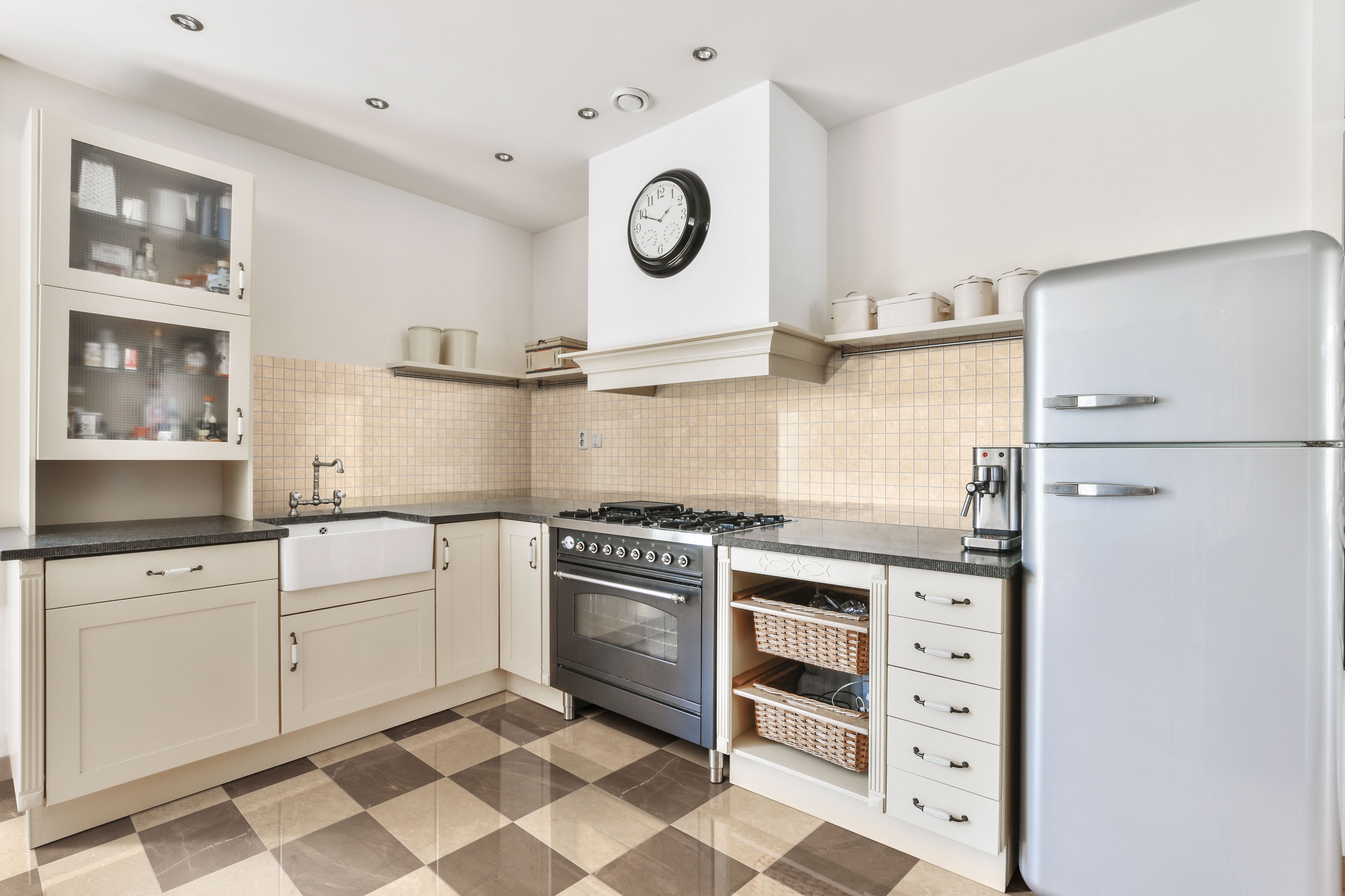 Luxury 12x12 Polished Porcelain Tile in Amani Bronze