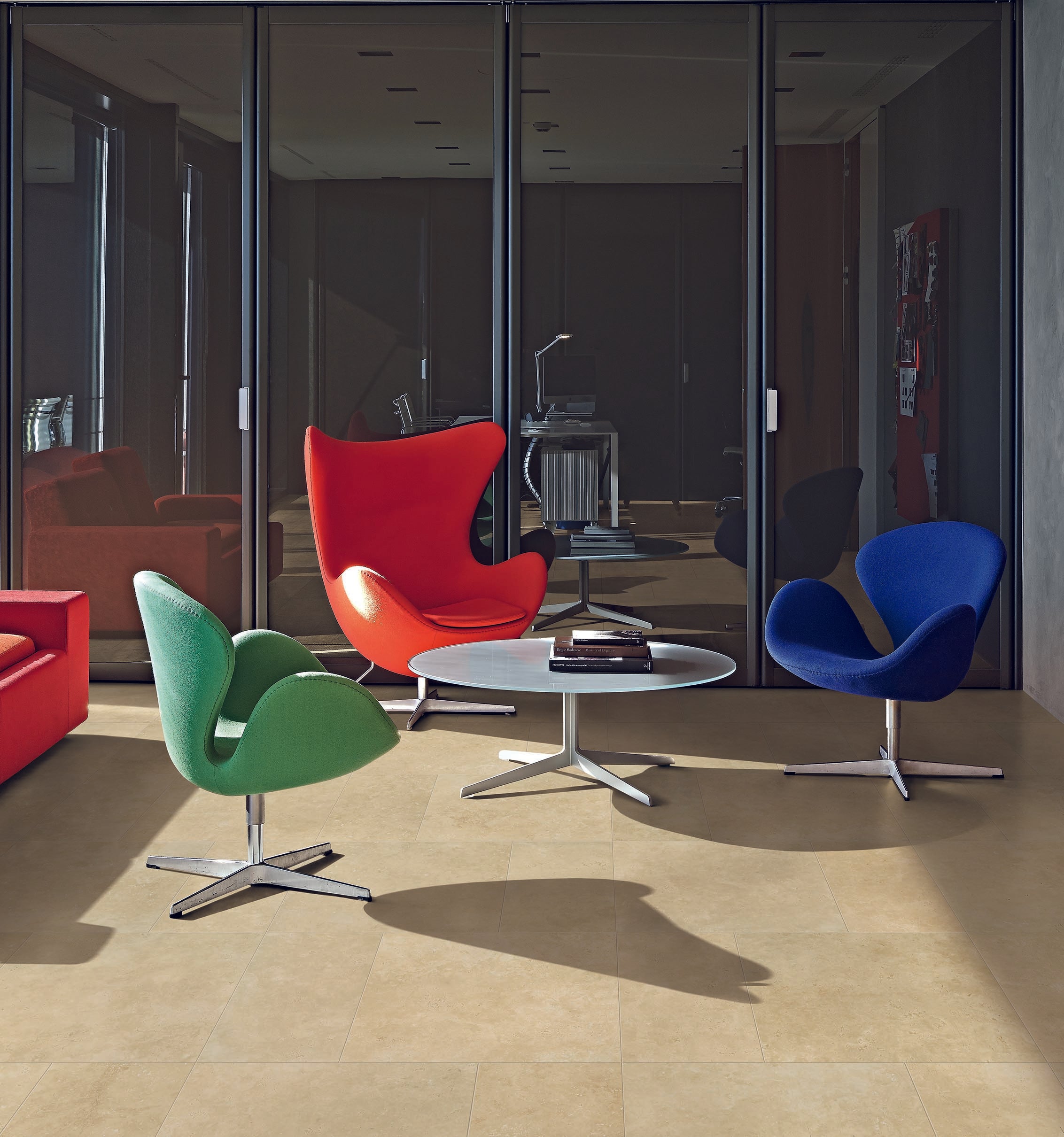 Luxury 24x24 Matte Porcelain Tile in Marfil