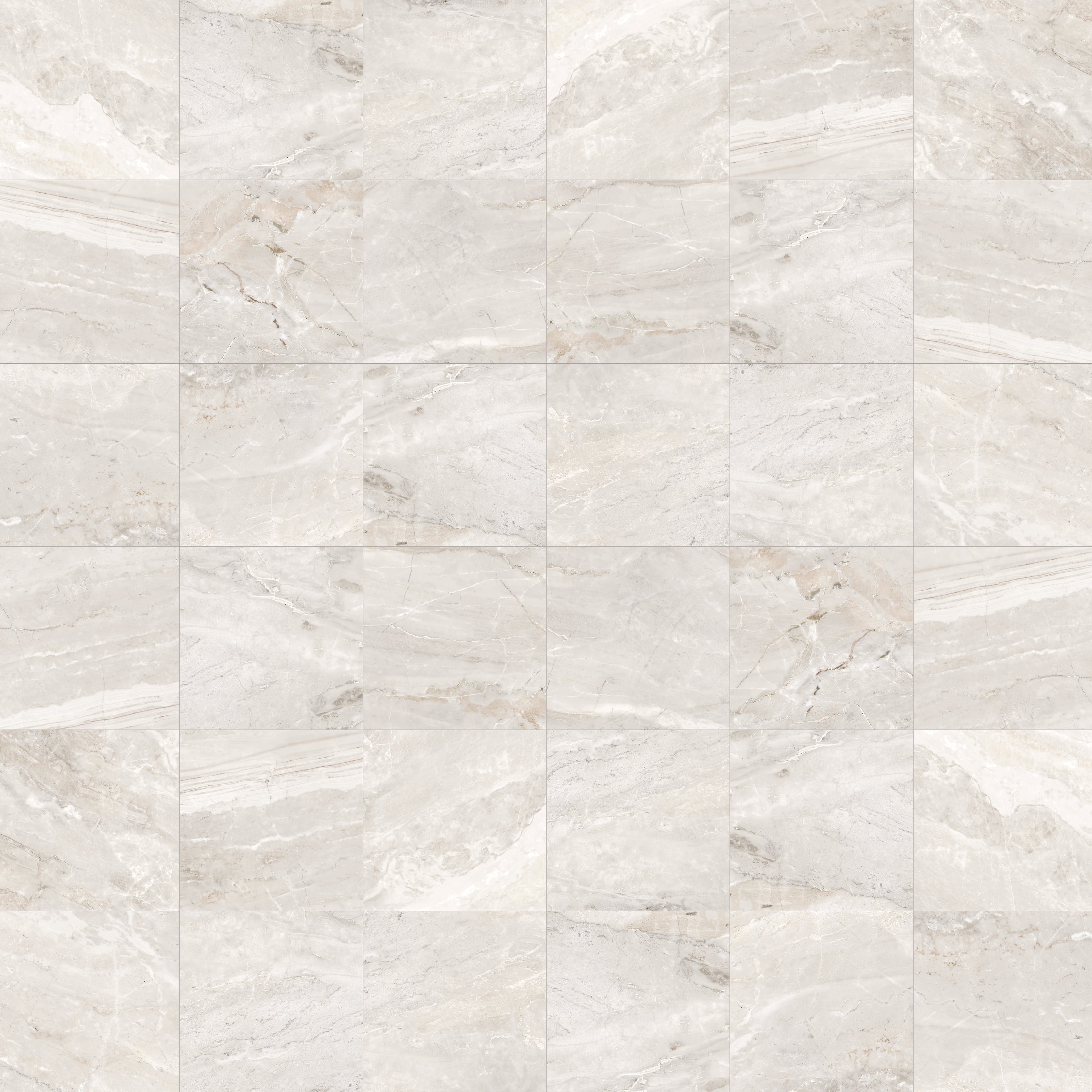 Marbles 2x2 Matte Porcelain Mesh Mosaic Tile in Oniciata Ivory
