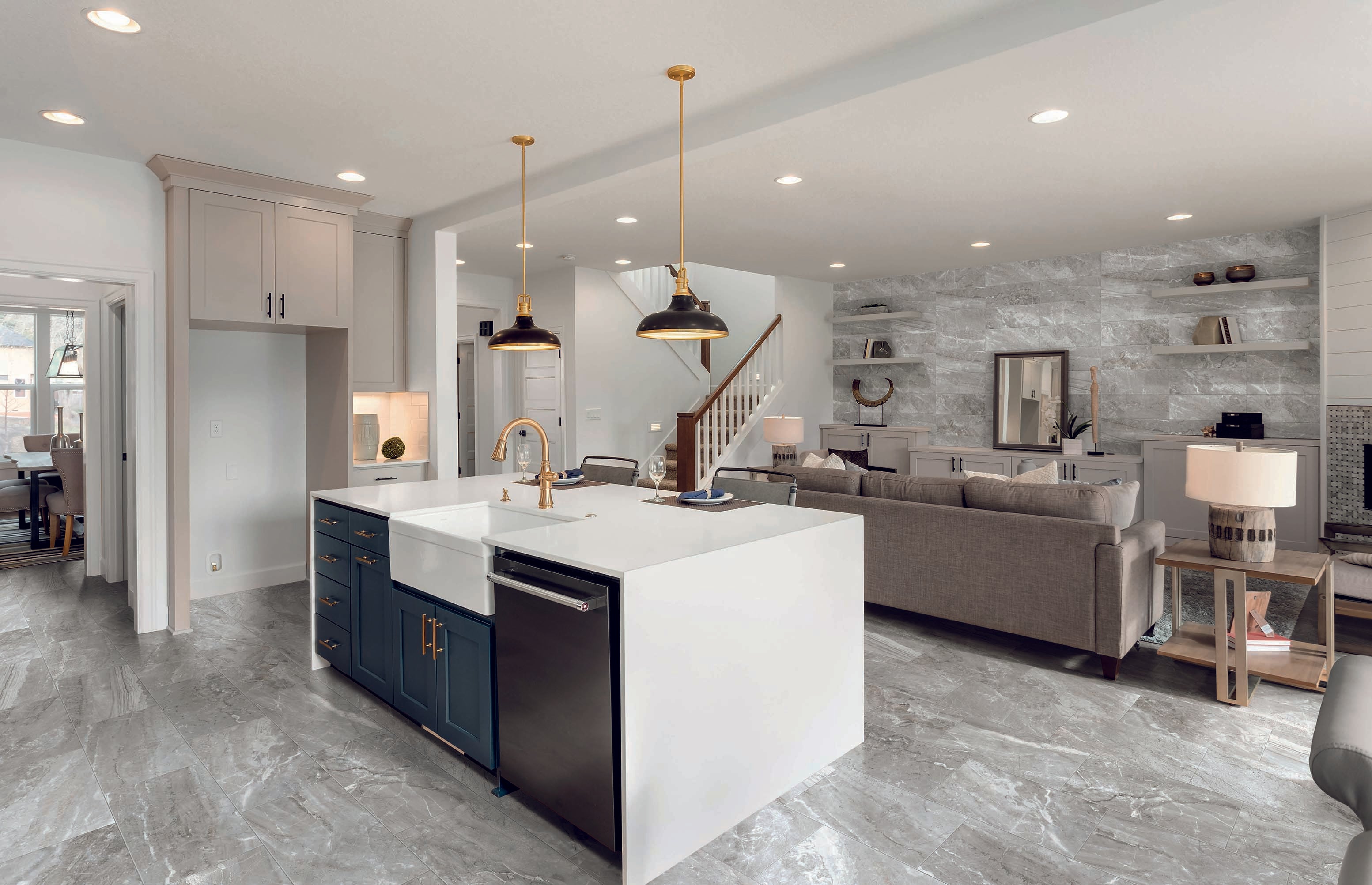 Marbles 12x24 Matte Porcelain Tile in Oniciata Grey