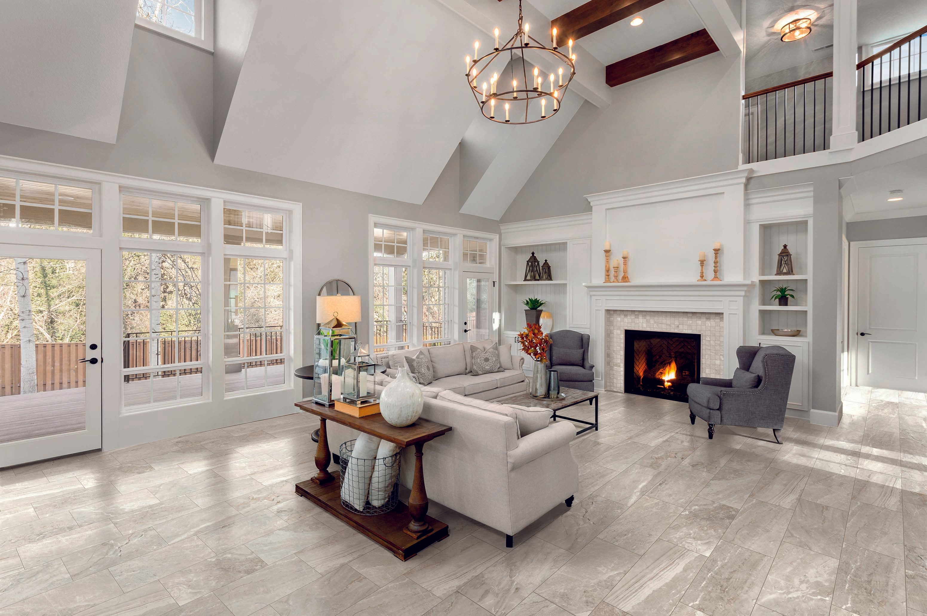 Marbles 12x24 Matte Porcelain Tile in Oniciata Ivory