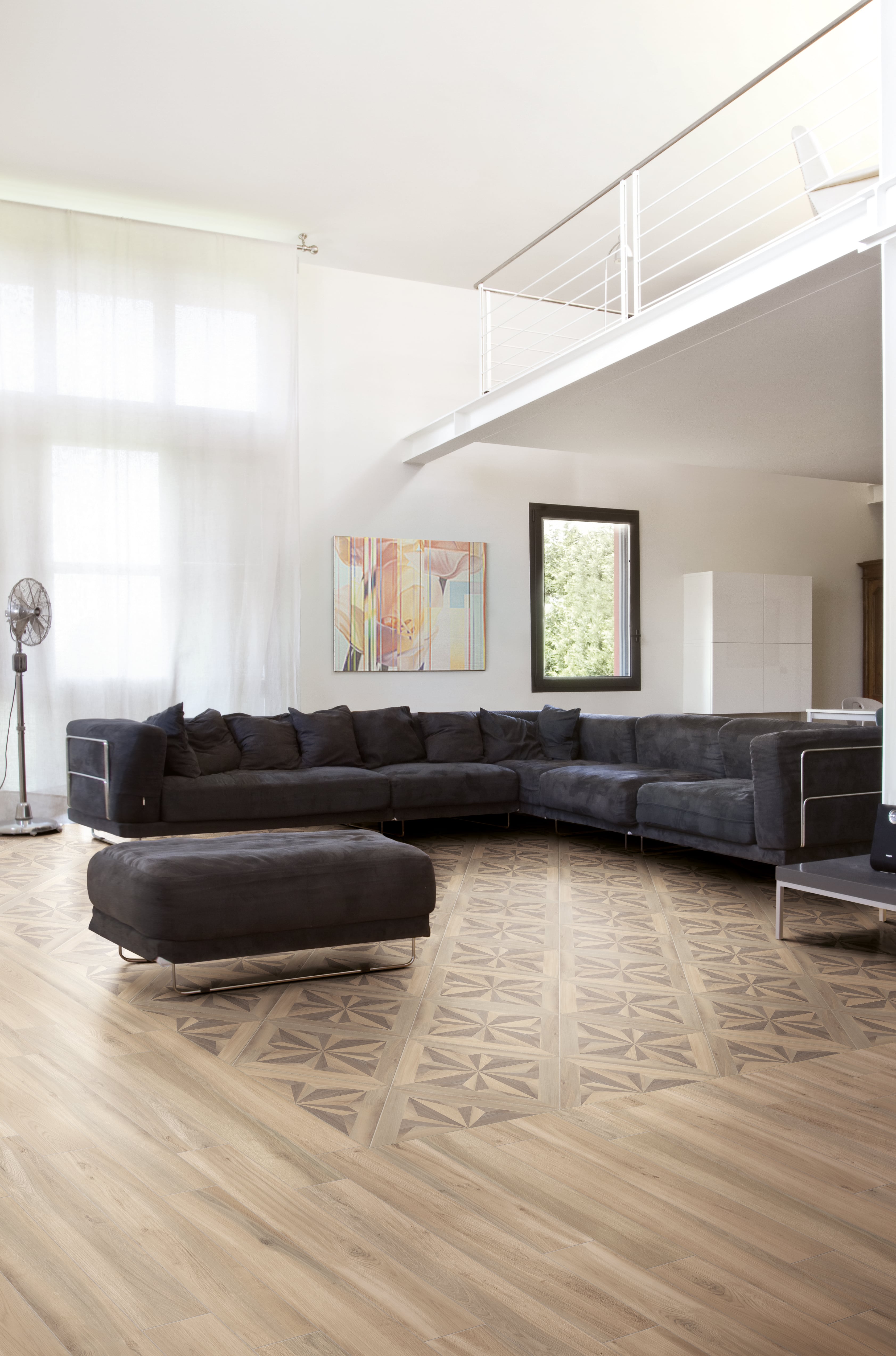 Mood Wood 8x48 Matte Porcelain Tile in Honey