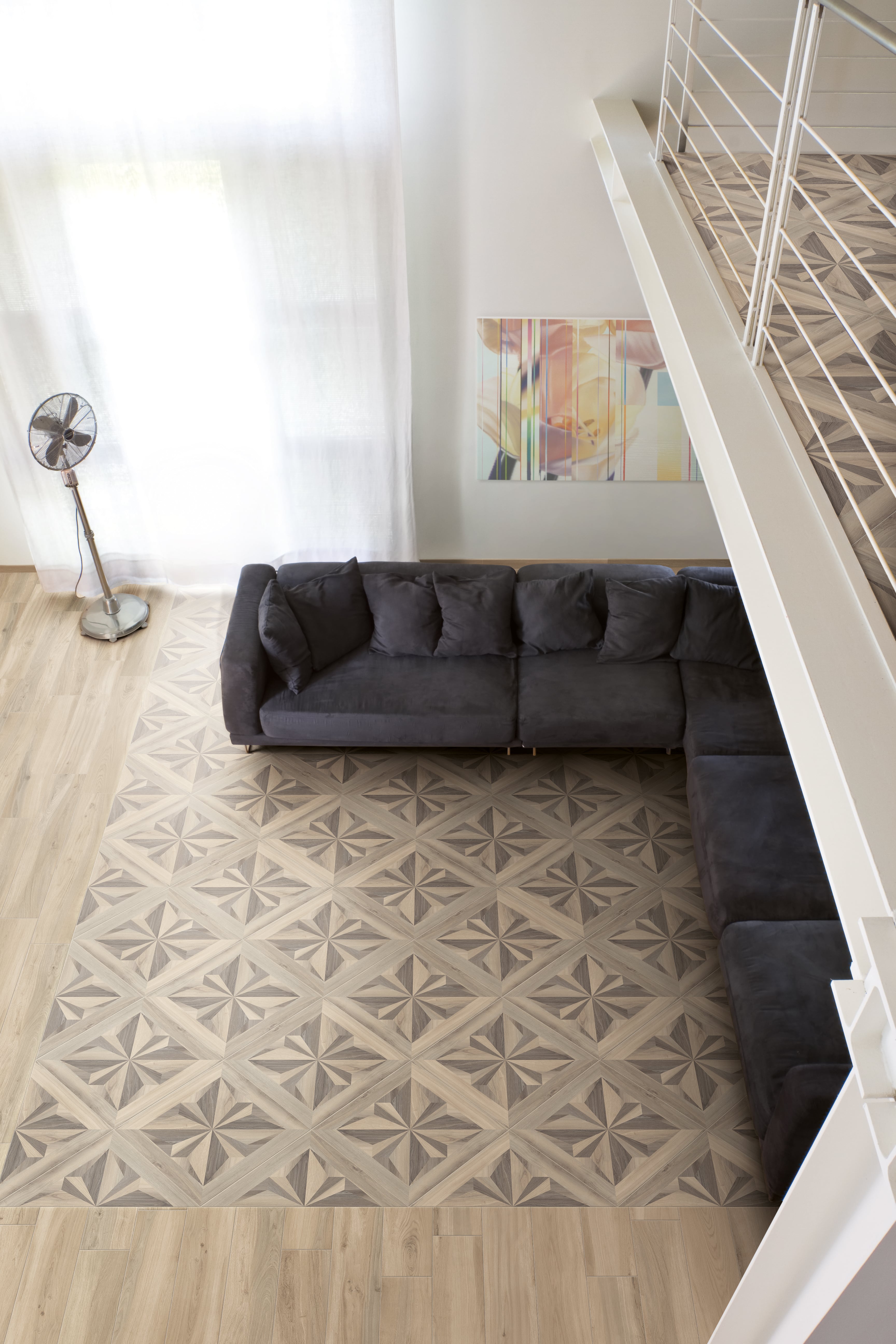 Mood Wood 8x48 Matte Porcelain Tile in Honey