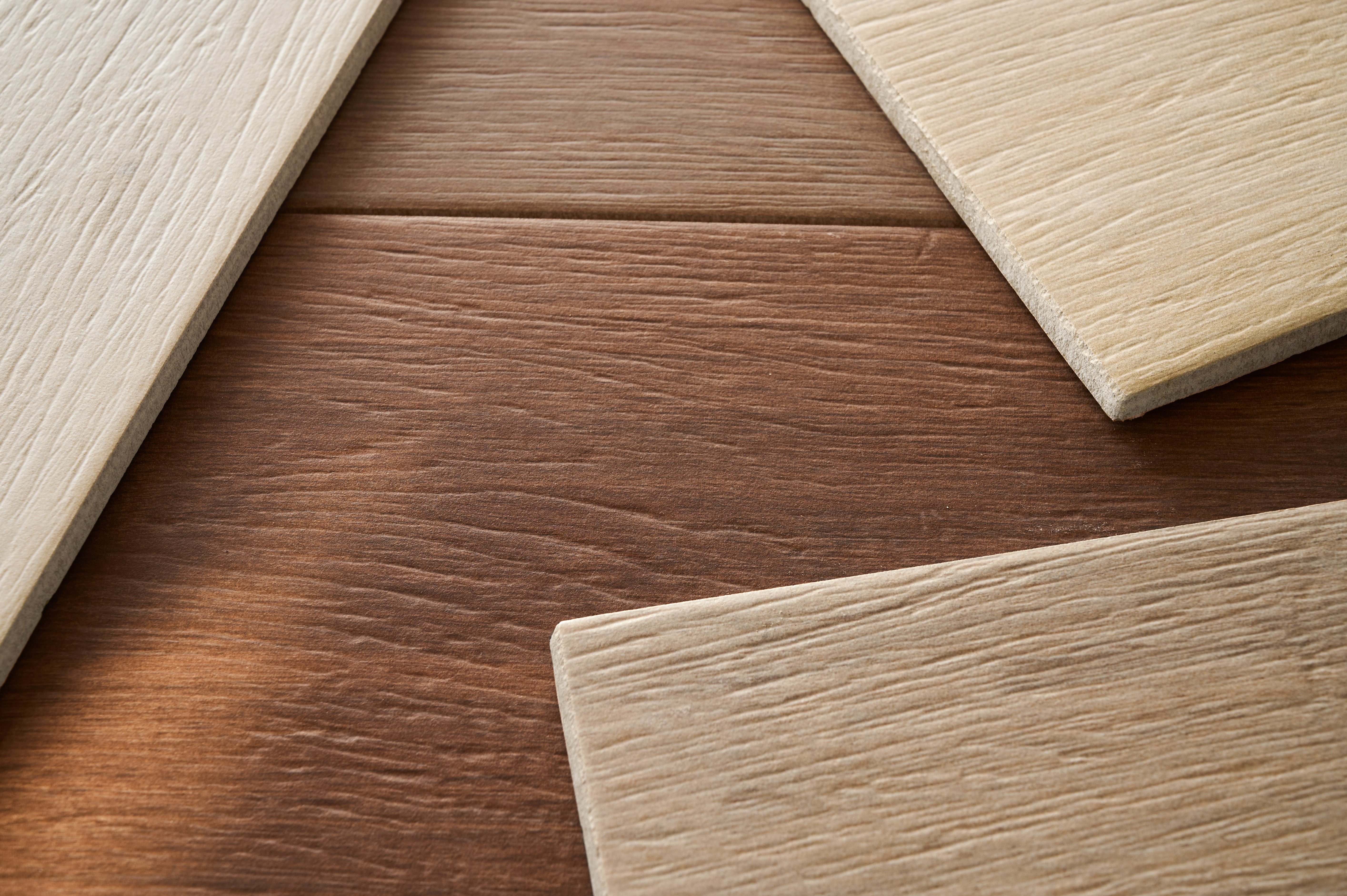 Native 8x48 Matte Porcelain Tile in Teak