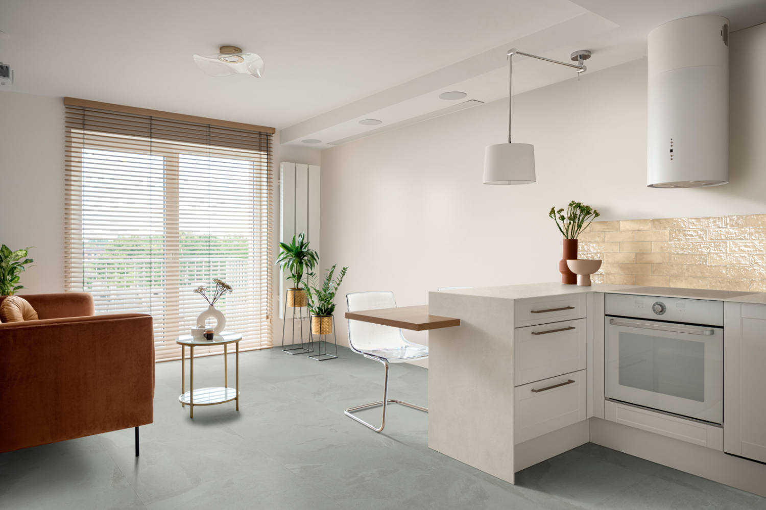 Net-Zero 24x24 Matte Porcelain Tile in Ardesia