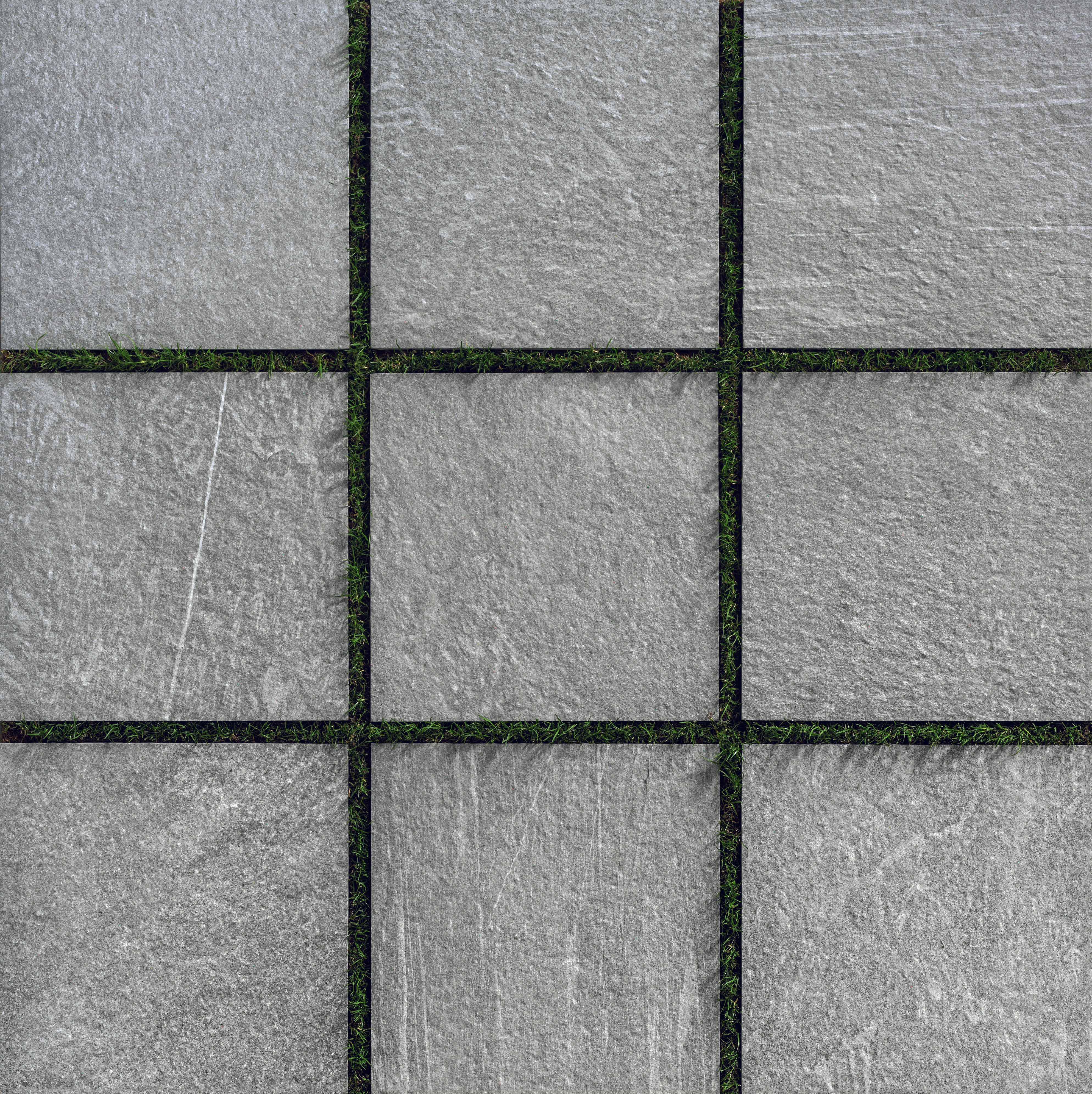 Earth 24x24 Grip Porcelain 2CM Paver Tile in Manhattan Grey