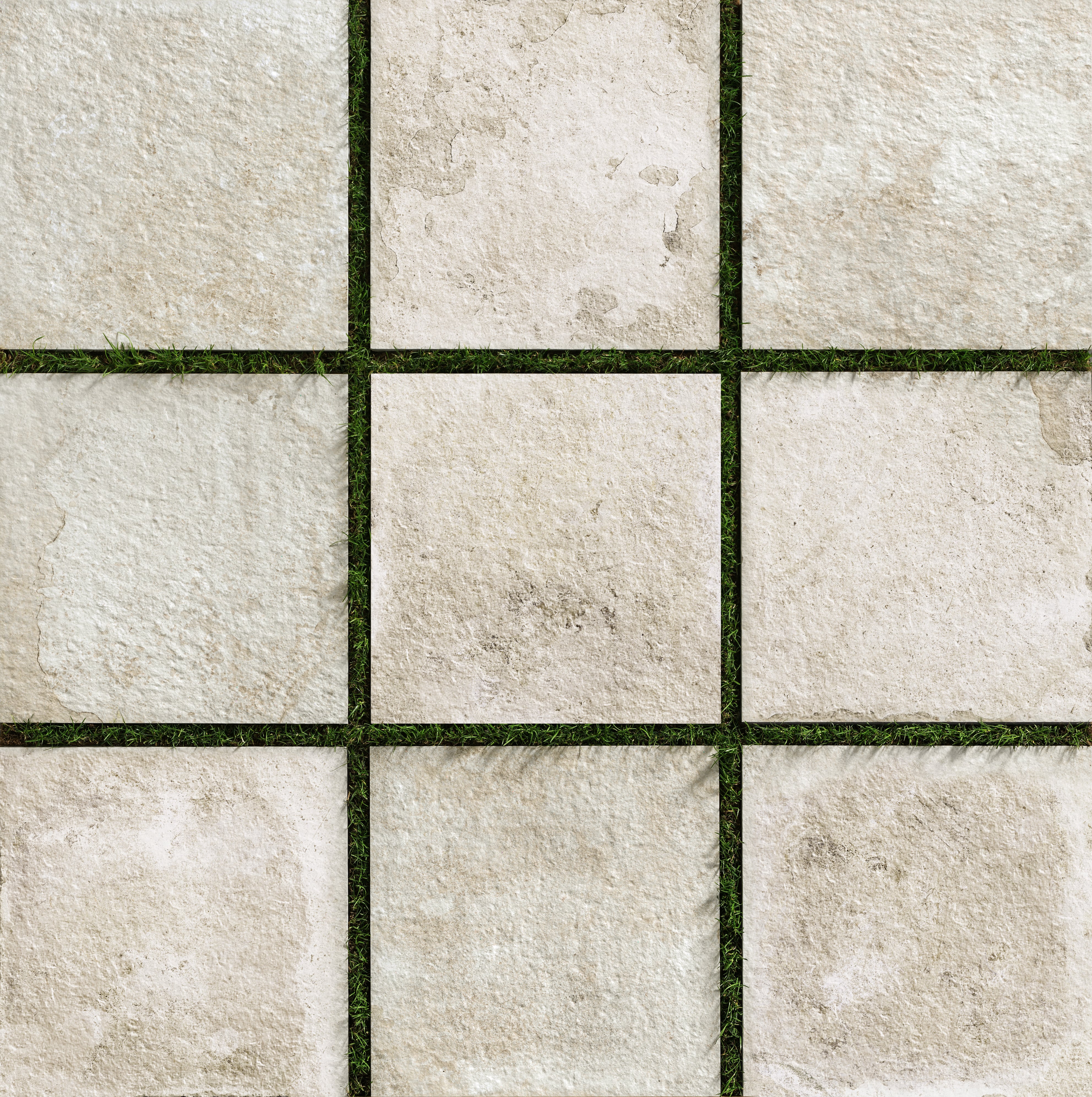Earth 24x24 Grip Porcelain 2CM Paver Tile in Miami White