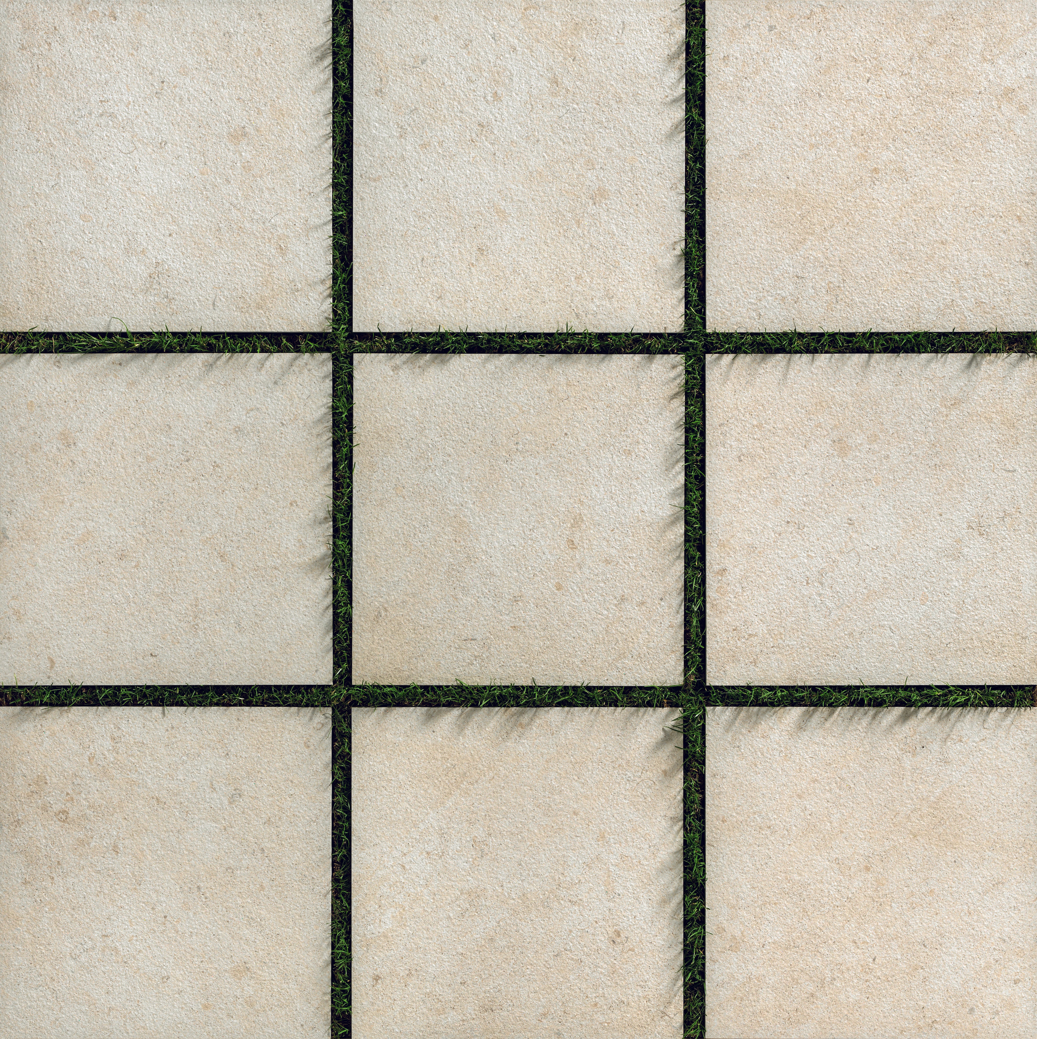 Earth 24x24 Grip Porcelain 2CM Paver Tile in Moon White