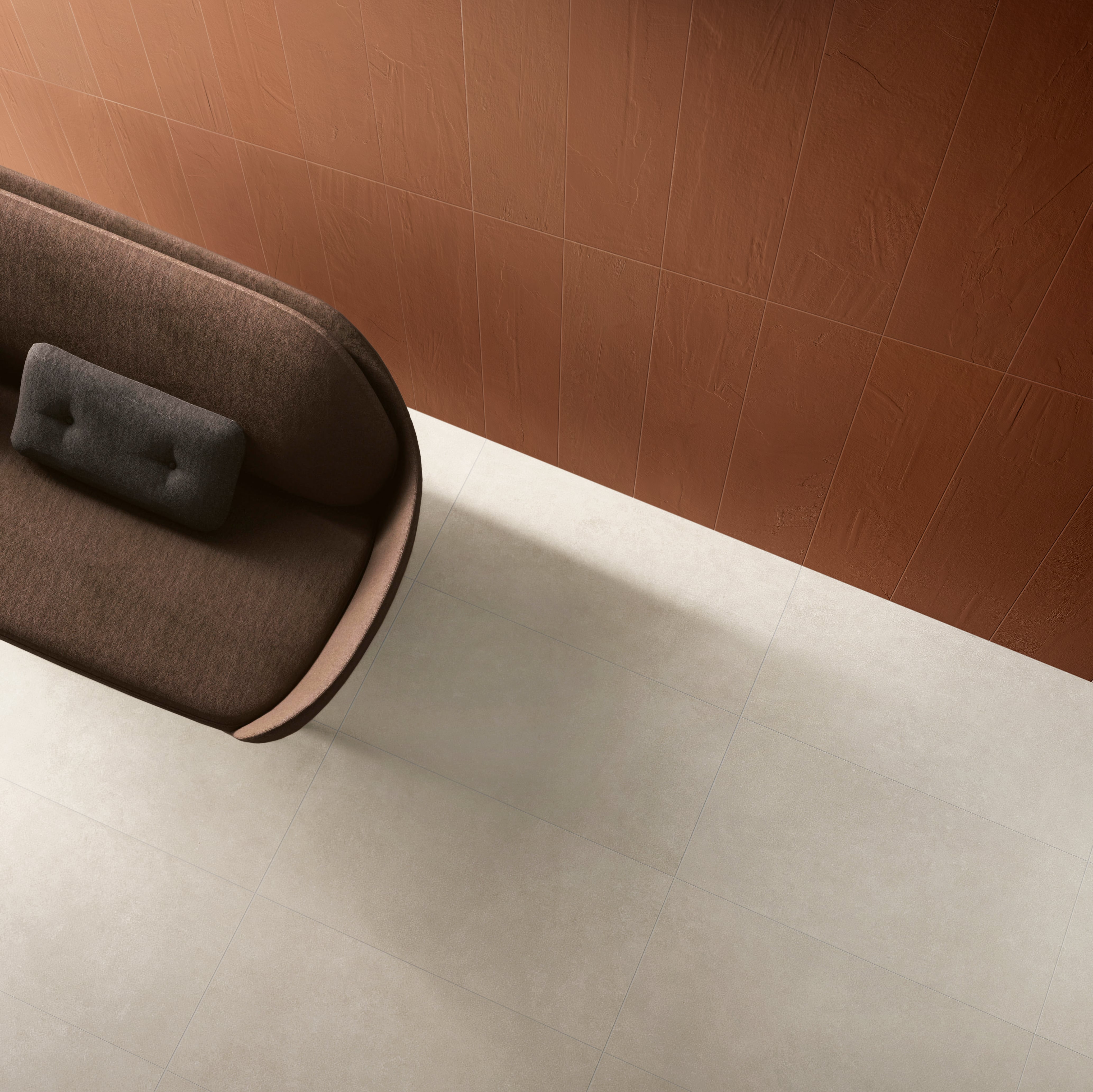 Plaster 2.0 12x24 Matte Porcelain Tile in Ivory