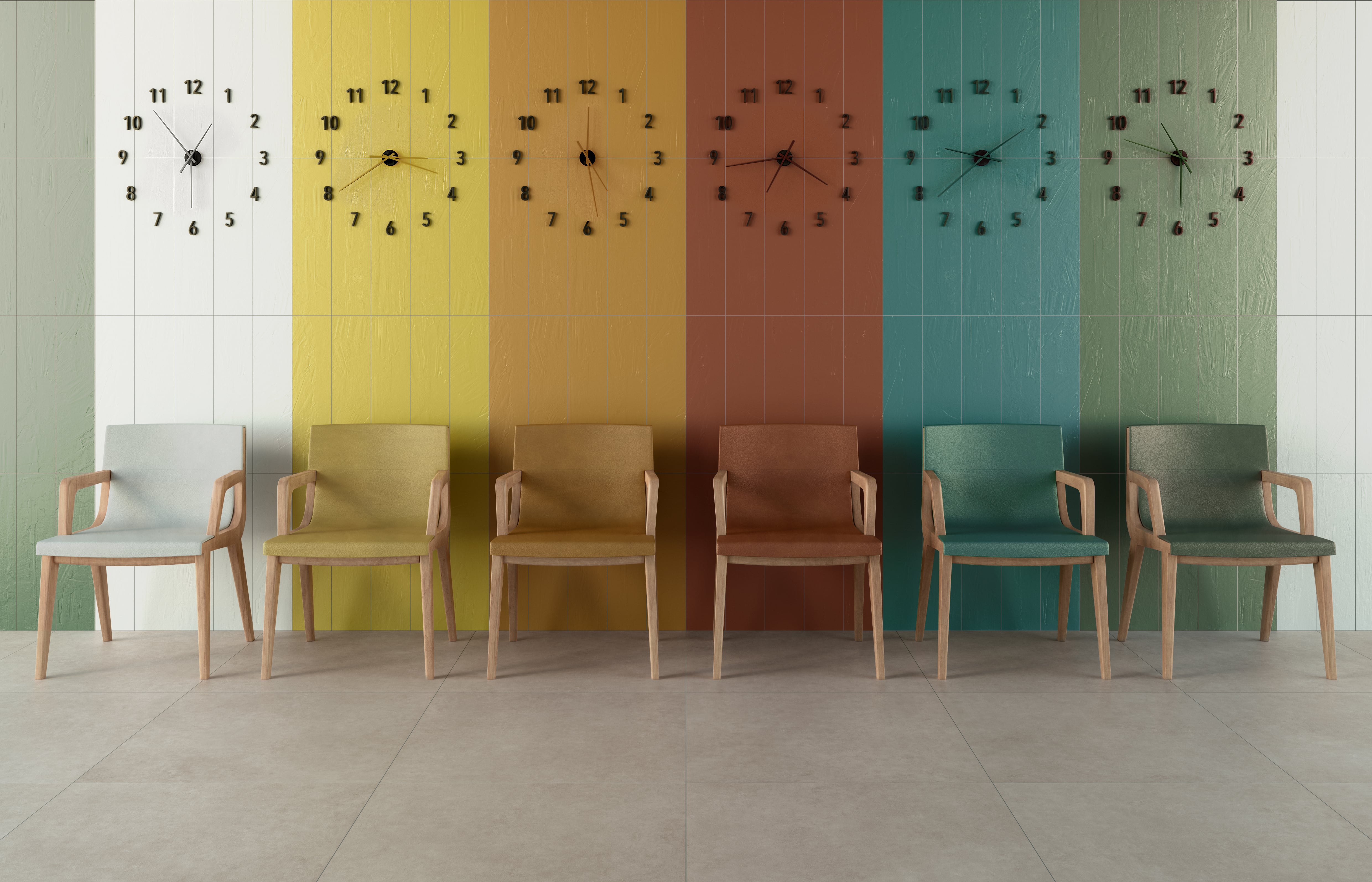 Plaster 2.0 6x24 Matte Porcelain Tile in Venetian Clover