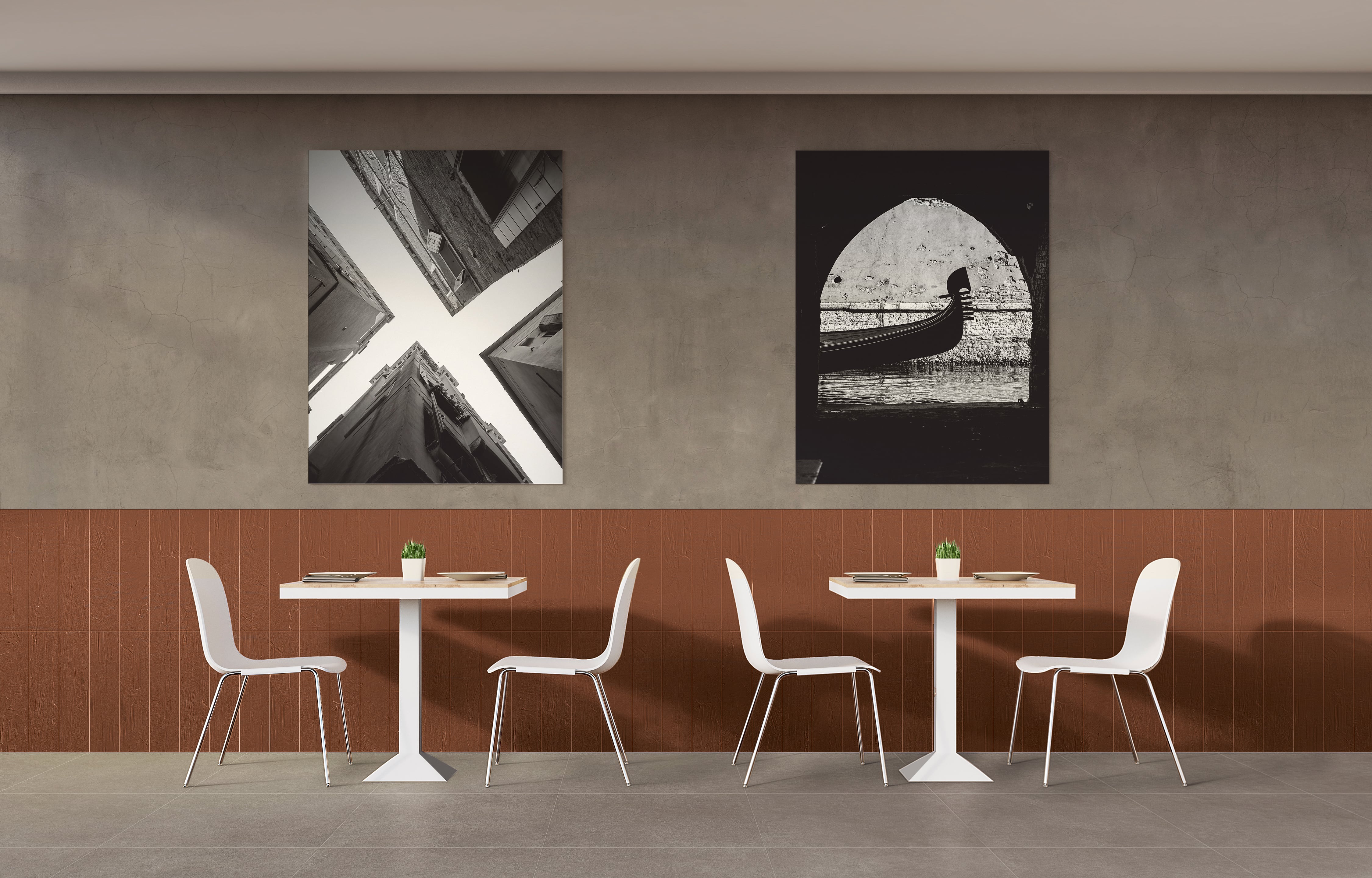 Plaster 2.0 6x24 Matte Porcelain Tile in Venetian Red