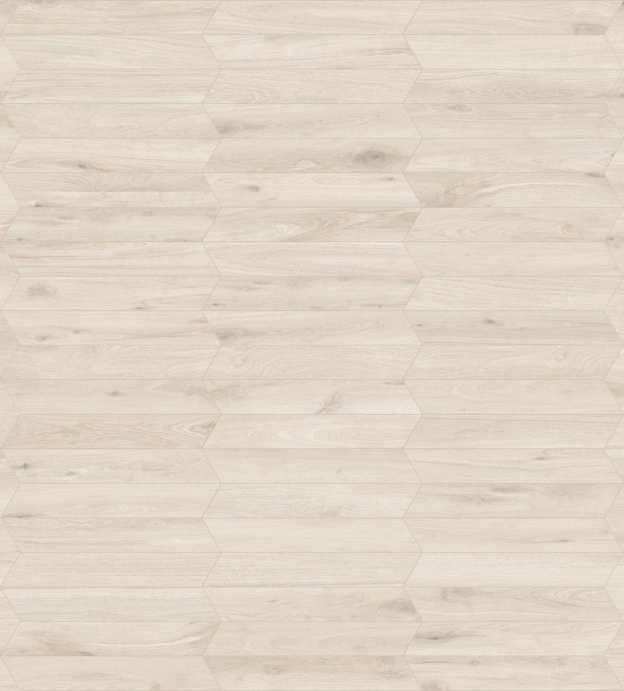 Shapes 4x24 Matte Porcelain Chevron Tile in Poplar A+B