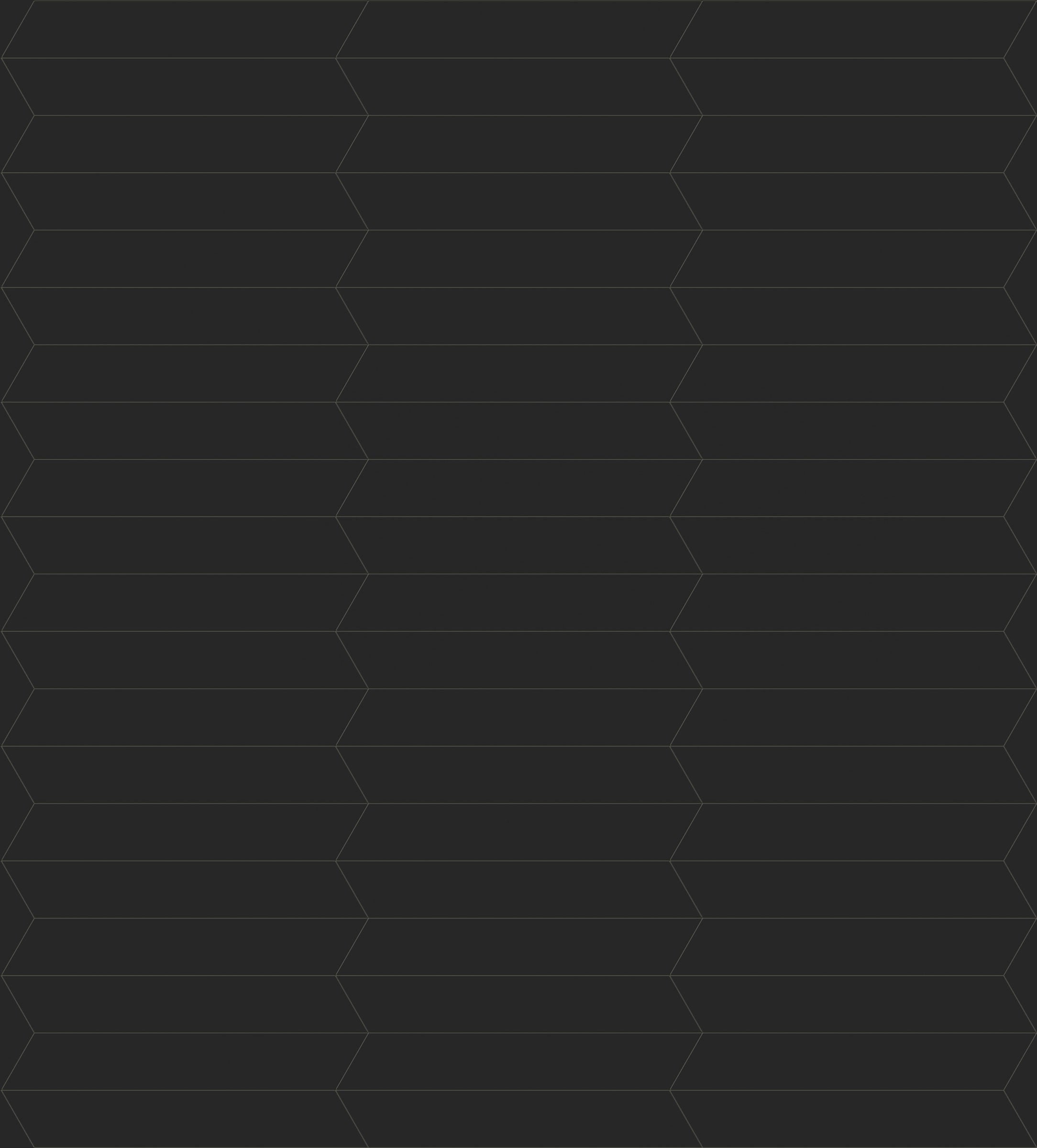 Shapes 4x24 Matte Porcelain Chevron Tile in Soho A+B