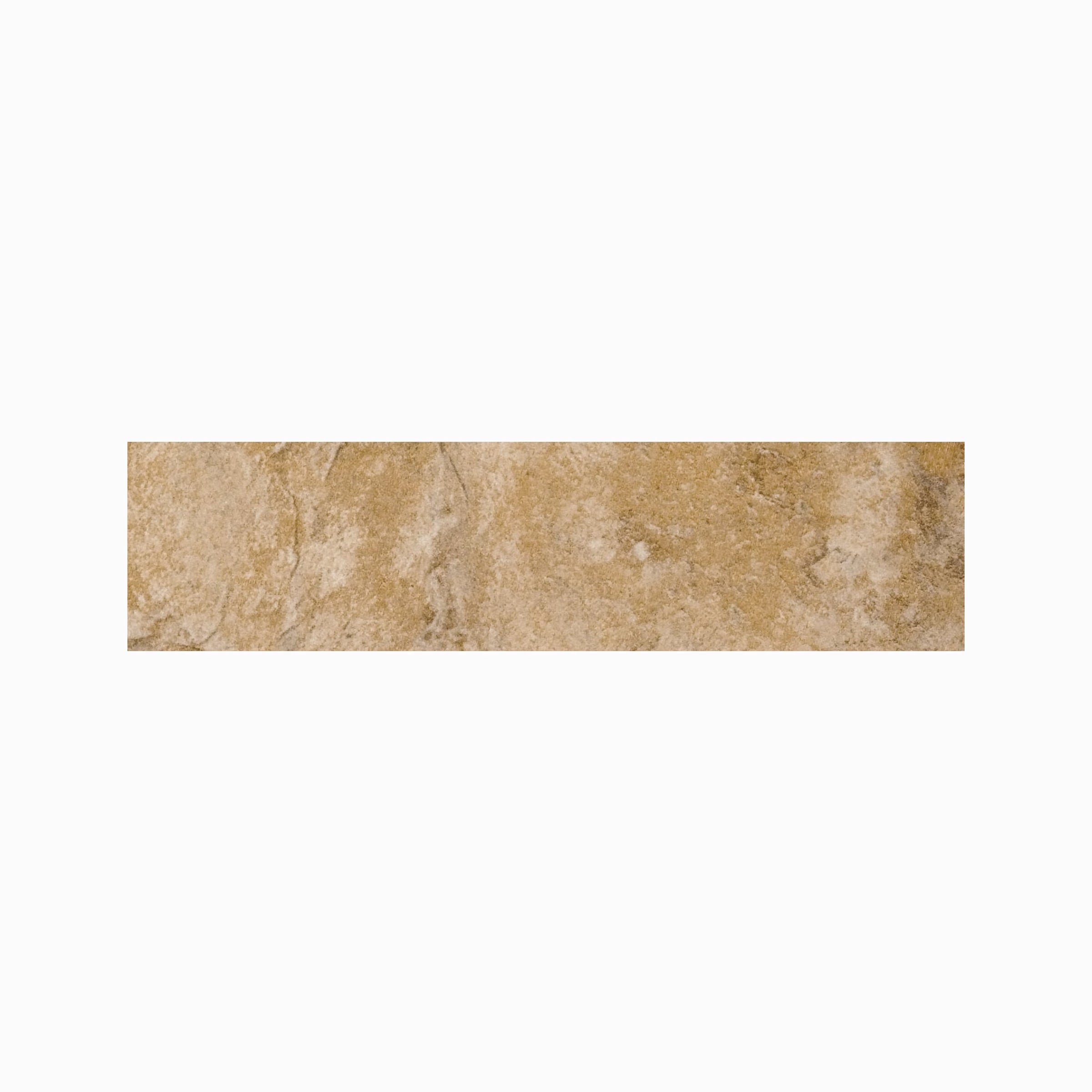 Stonefire 3x12 Matte Porcelain Bullnose Tile in Beige